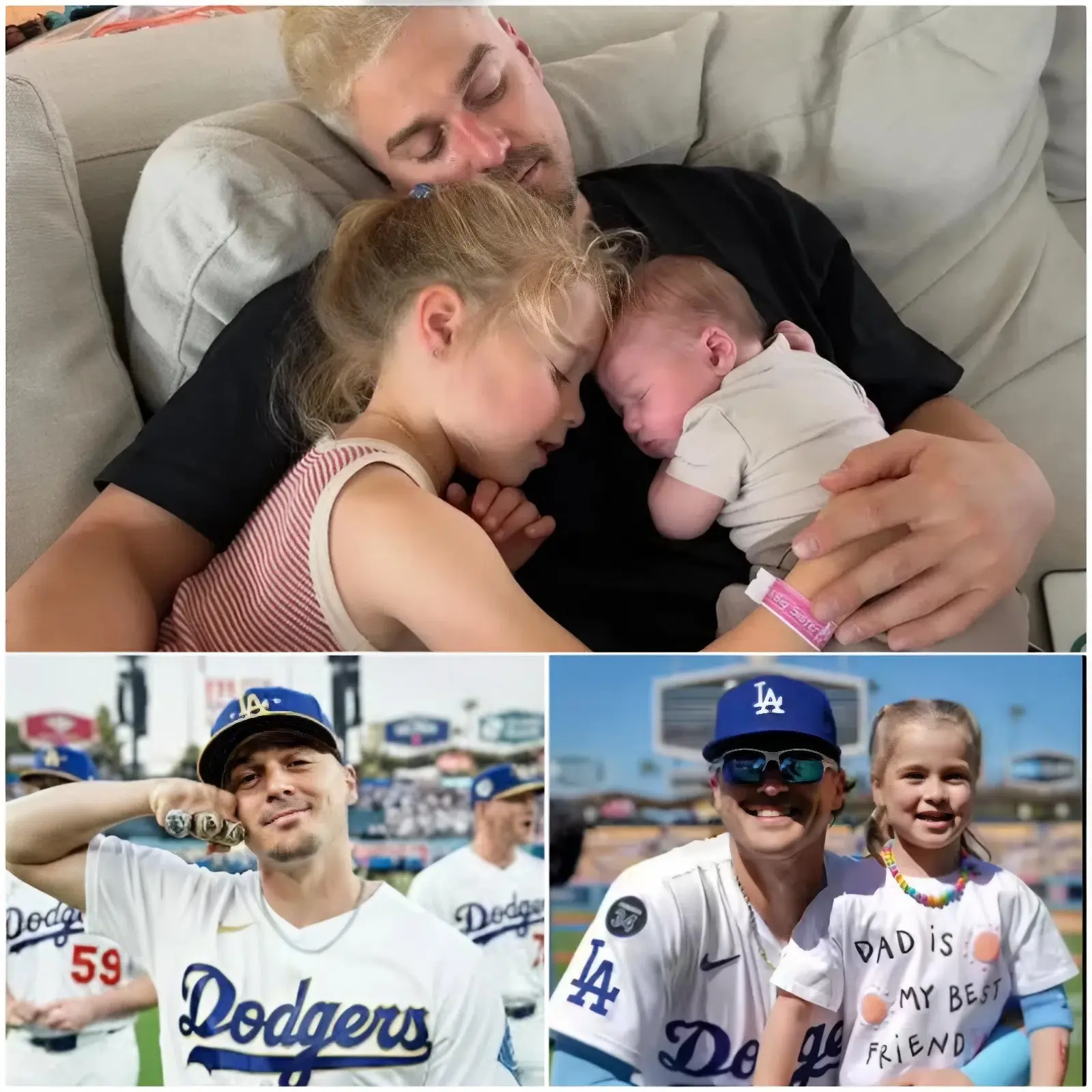 Cover Image for BREAKING: A heartwarming surprise stole the show at the Dodgers’ 2026 World Series championship ring ceremony. When a player’s young daughter’s message flashed on the big screen, the entire stadium burst into laughter… then fell completely silent. “Dad, you’re the best in the world… but please come home early. I’m waiting to eat ice cream with you.” Full story in the comments 👇