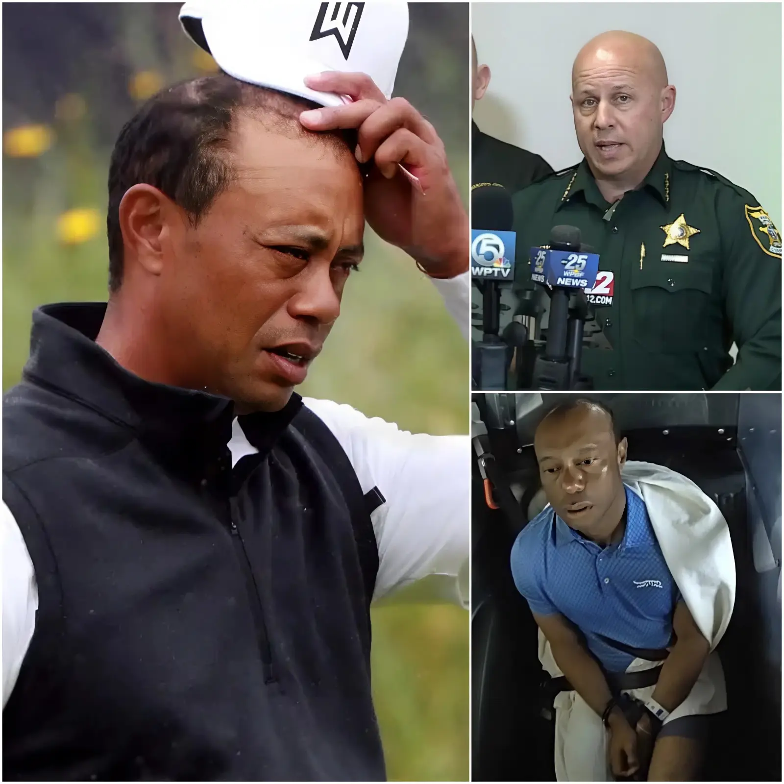 Cover Image for 🚨JUST IN: After a full 48 hours of **intense** investigation, police have confirmed that Tiger Woods failed his post-accident medical examination, with results revealing a positive drug test