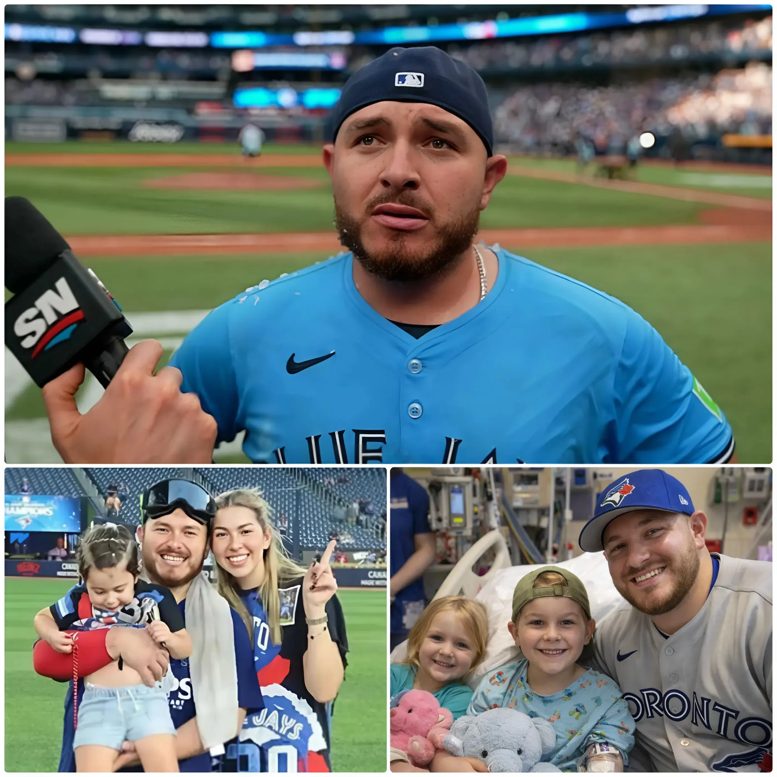 Cover Image for BREAKING: Alejandro Kirk Donates $500,000 to Toronto Children’s Health Fund – A Grateful Act That Moved the Entire MLB Alejandro Kirk moved Toronto when he donated $500,000 to a children’s health fund as a token of gratitude following his daughter’s medical journey.