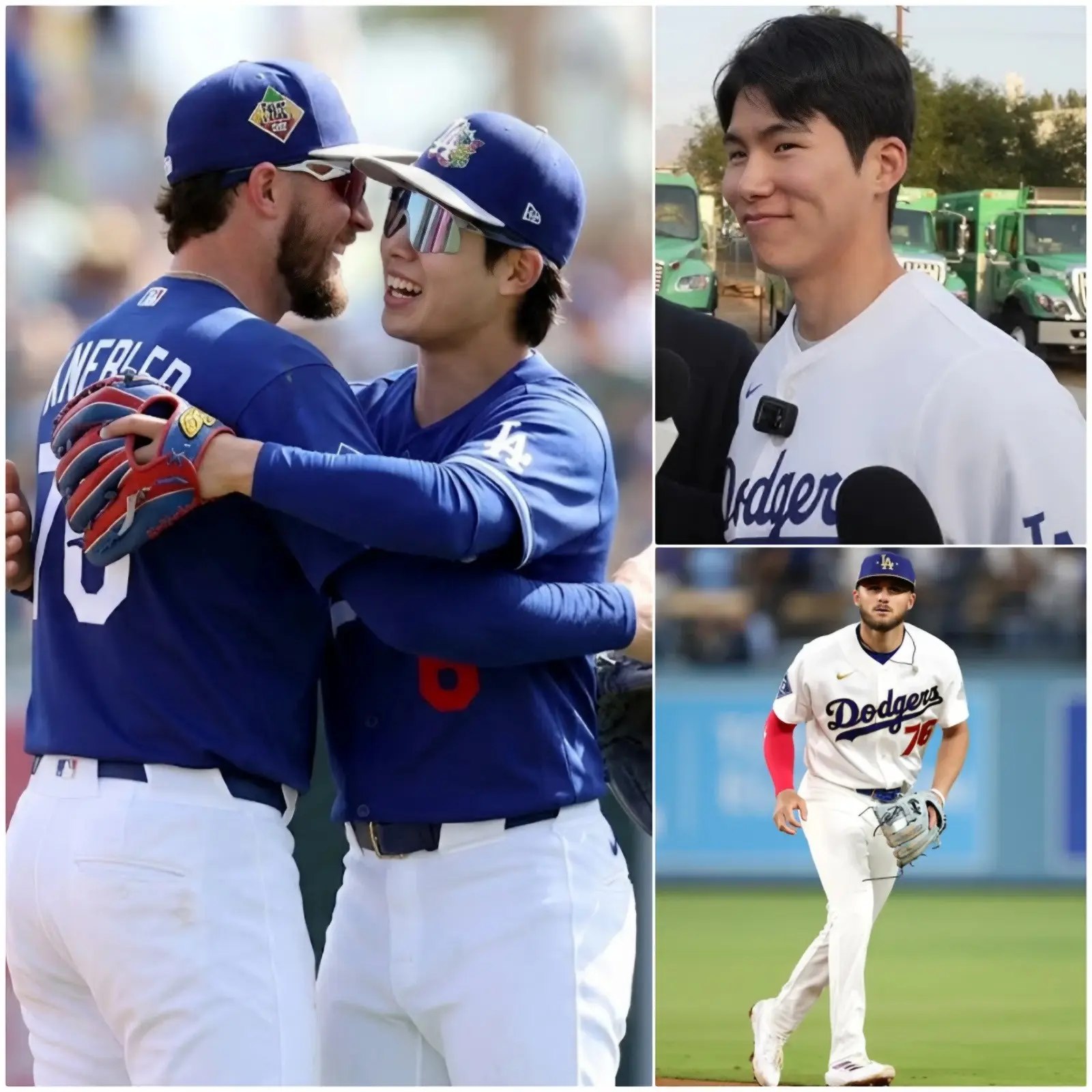 Cover Image for 🚨 GOOD NEWS: Alex Freeland has won the fierce battle for the final spot on the Los Angeles Dodgers’ Opening Day roster, beating out Hyeseong Kim in the process. Rather than showing jealousy or frustration, Kim responded with a classy message to Freeland that has earned widespread praise from fans.