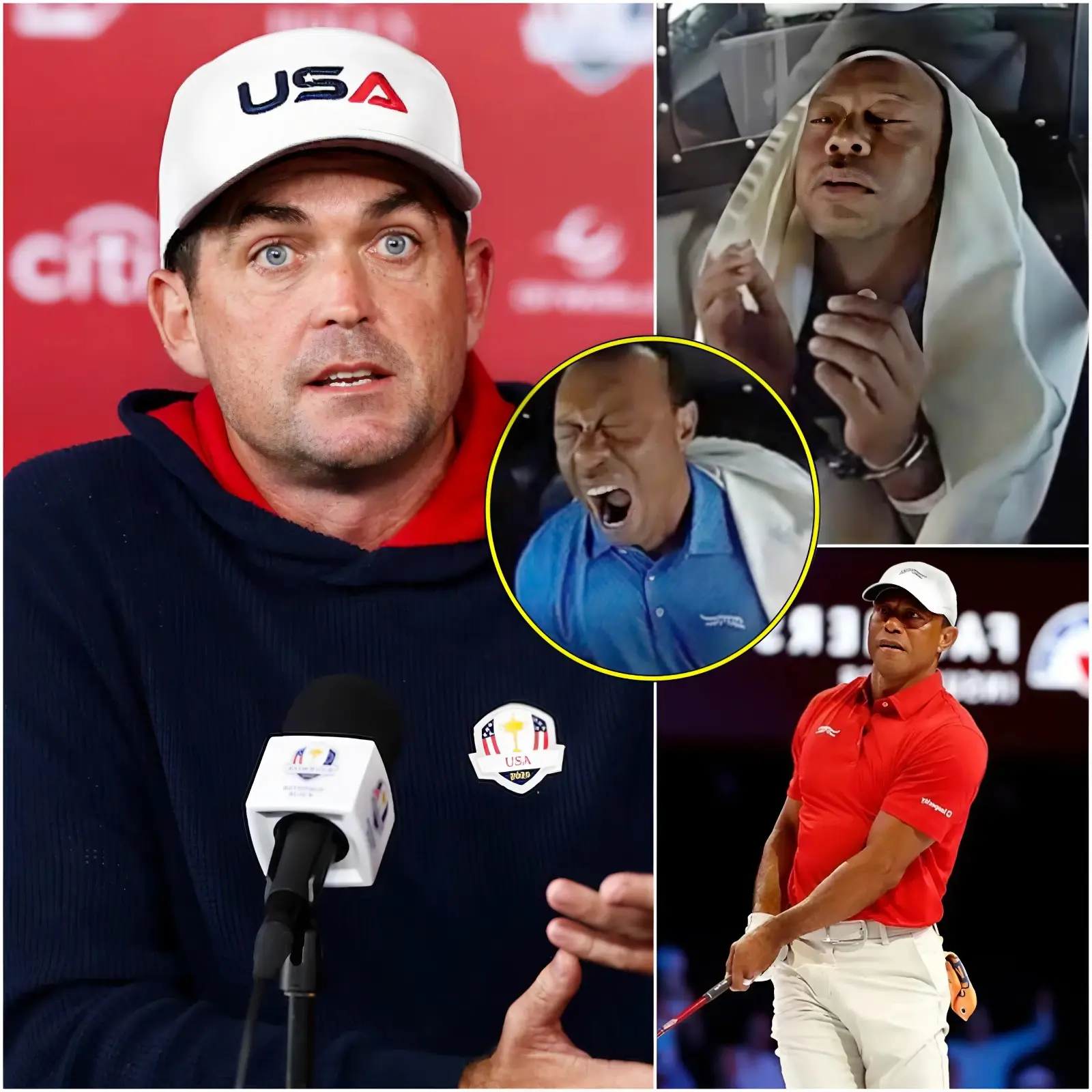 Cover Image for BREAKING NEWS: A stunning and highly controversial decision has ignited outrage within the US golf team! Tiger Woods has just suffered a crushing blow by being dropped from the Ryder Cup squad, despite his impressive performances and vast experience!