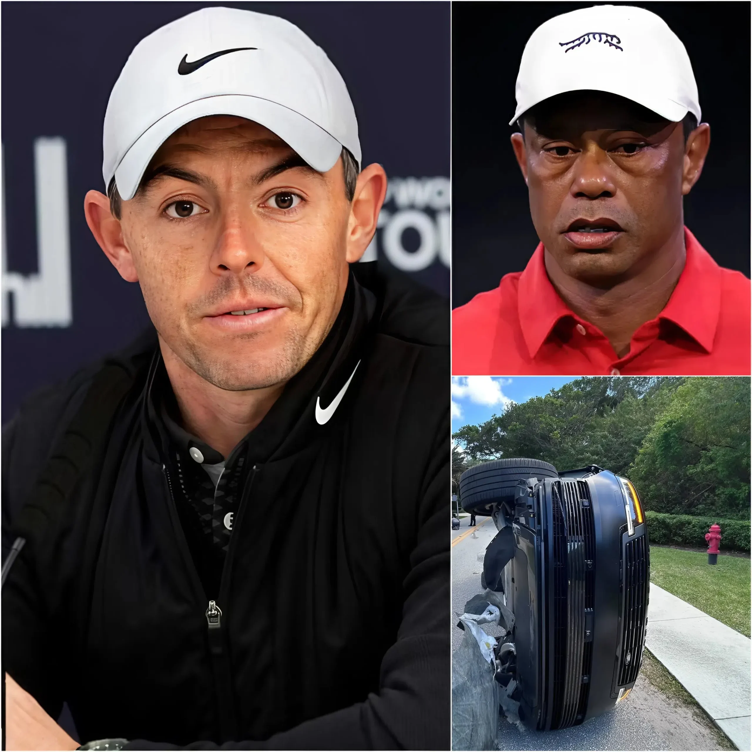 Cover Image for 20 MINUTES AGO 🚨 Rory McIlroy delivered a strong 5-word message to Tiger Woods following the shocking incident, and his words left everyone in stunned silence. Almost instantly, Tiger Woods replied, and his response was completely unexpected…👇