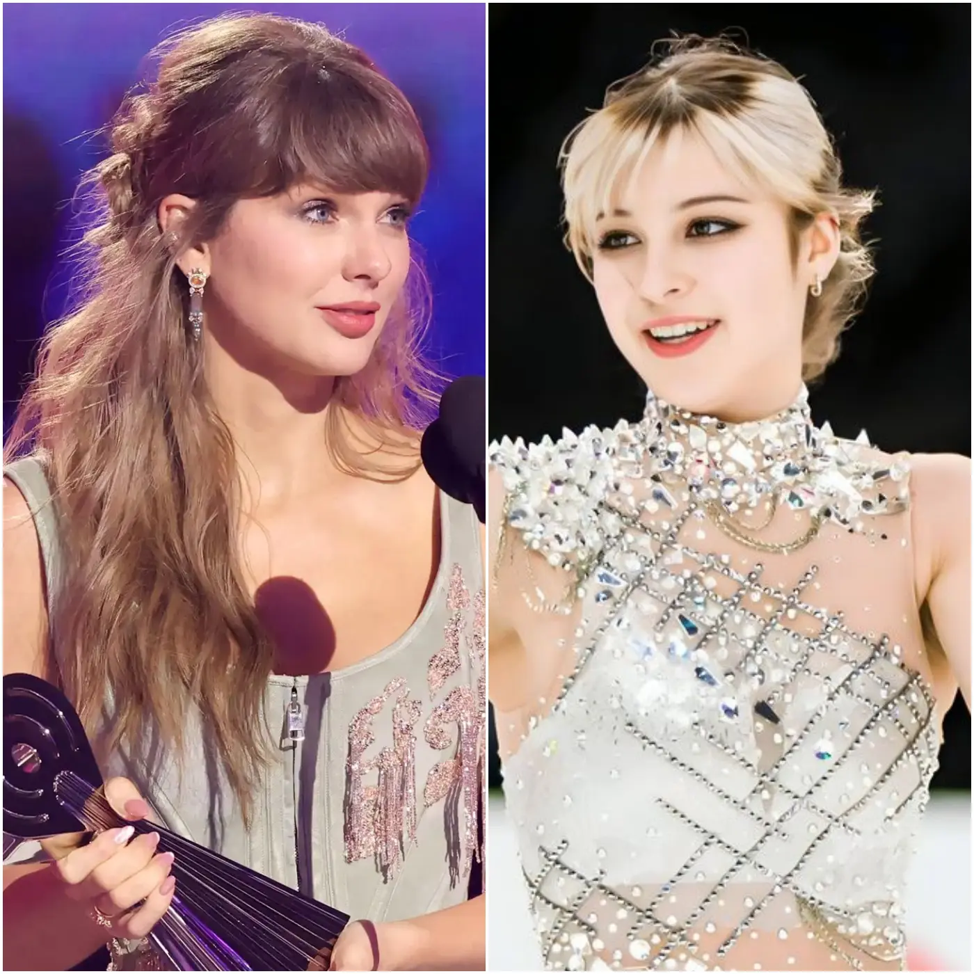 Cover Image for 🚨🔥 “SHE’S NOT ON MY LEVEL TO STAND NEXT TO ME!” – A shocking remark from Taylor Swift echoed live on stage at the iHeartRadio Music Awards as Alysa Liu stepped up to receive her award beside her, leaving the audience and online community completely stunned.