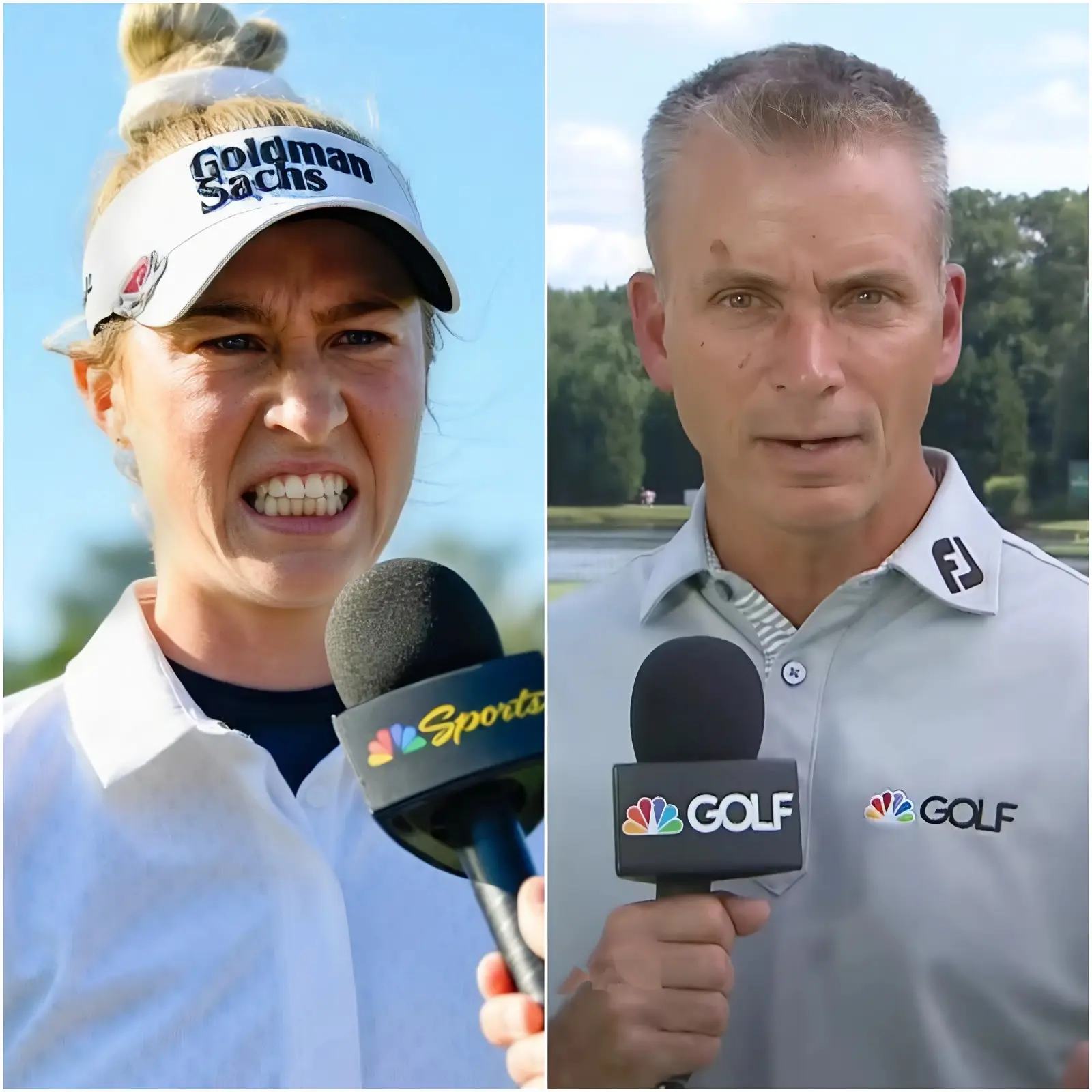 Cover Image for “WHAT RIGHT DO YOU HAVE TO ASK ABOUT MY PRIVATE LIFE LIKE THAT?!” — Nelly Korda unexpectedly lost her composure during a live interview at the 2026 Aramco Championship.
