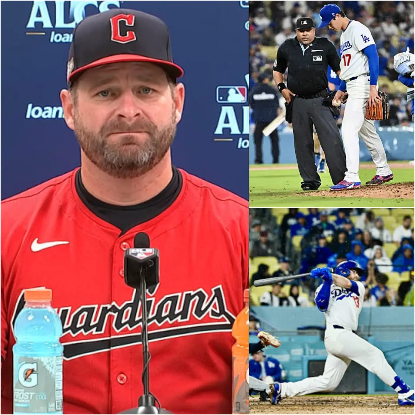 Cover Image for “It’s terrible, perhaps I will never witness such an outstanding player again in my life” — Stephen Vogt, manager of the Cleveland Guardians, admitted in frustration after the 1–4 loss to the Los Angeles Dodgers