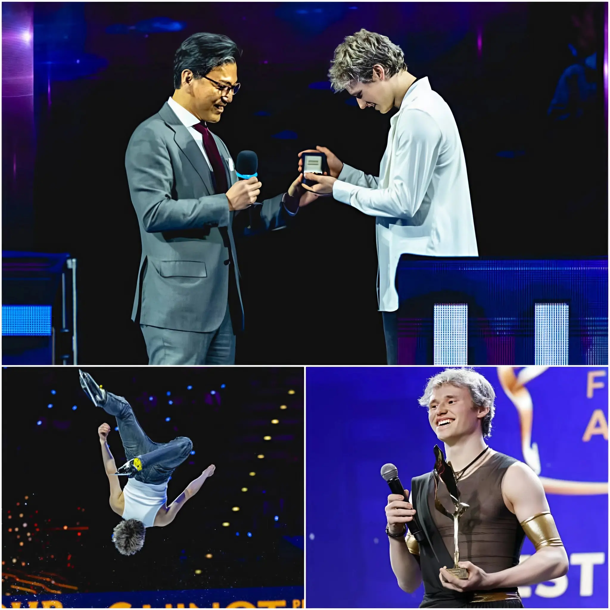 Cover Image for 🎉GOOD NEWS: ISU names Ilia Malinin “Trailblazer on Ice” for historic feats including 7 quadruple jumps and the only competitive Quad Axel, honoring his talent and journey.