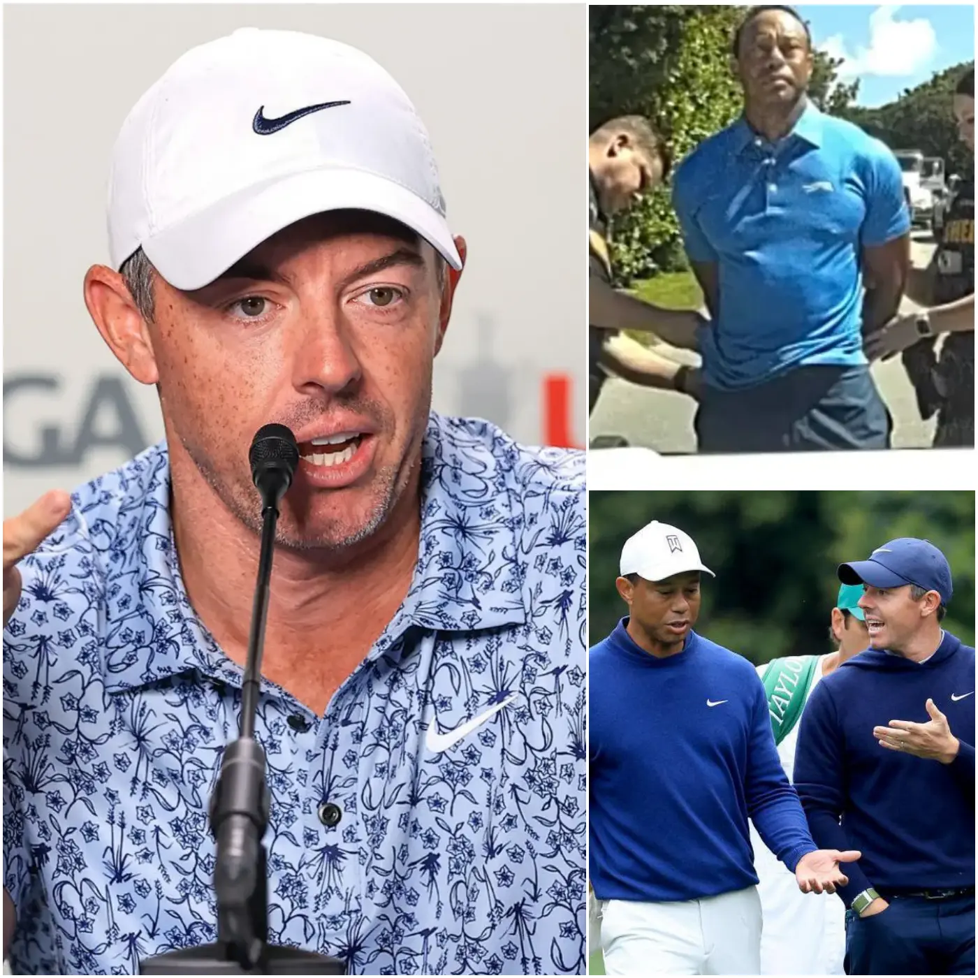 Cover Image for 🚨5 MINUTES AGO: Rory McIlroy delivered a strong and direct 5-word message to Tiger Woods following the