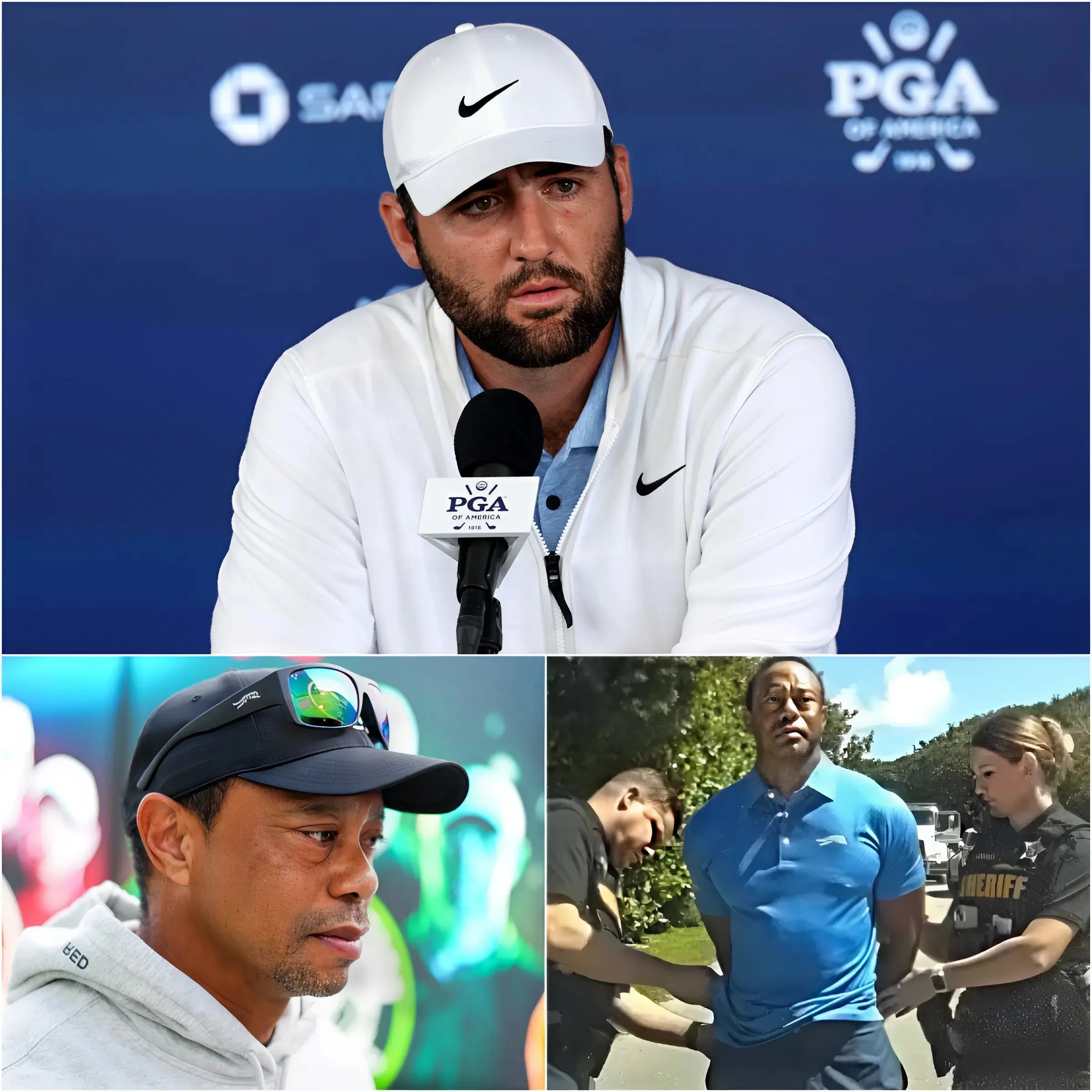 Cover Image for 🔥 “HE DESERVES MORE RESPECT” — Scottie Scheffler DEFENDS Tiger Woods AMID DUI CONTROVERSY, SPARKS FAN DEBATE AS TIGER BREAKS SILENCE WITH STUNNING RESPONSE