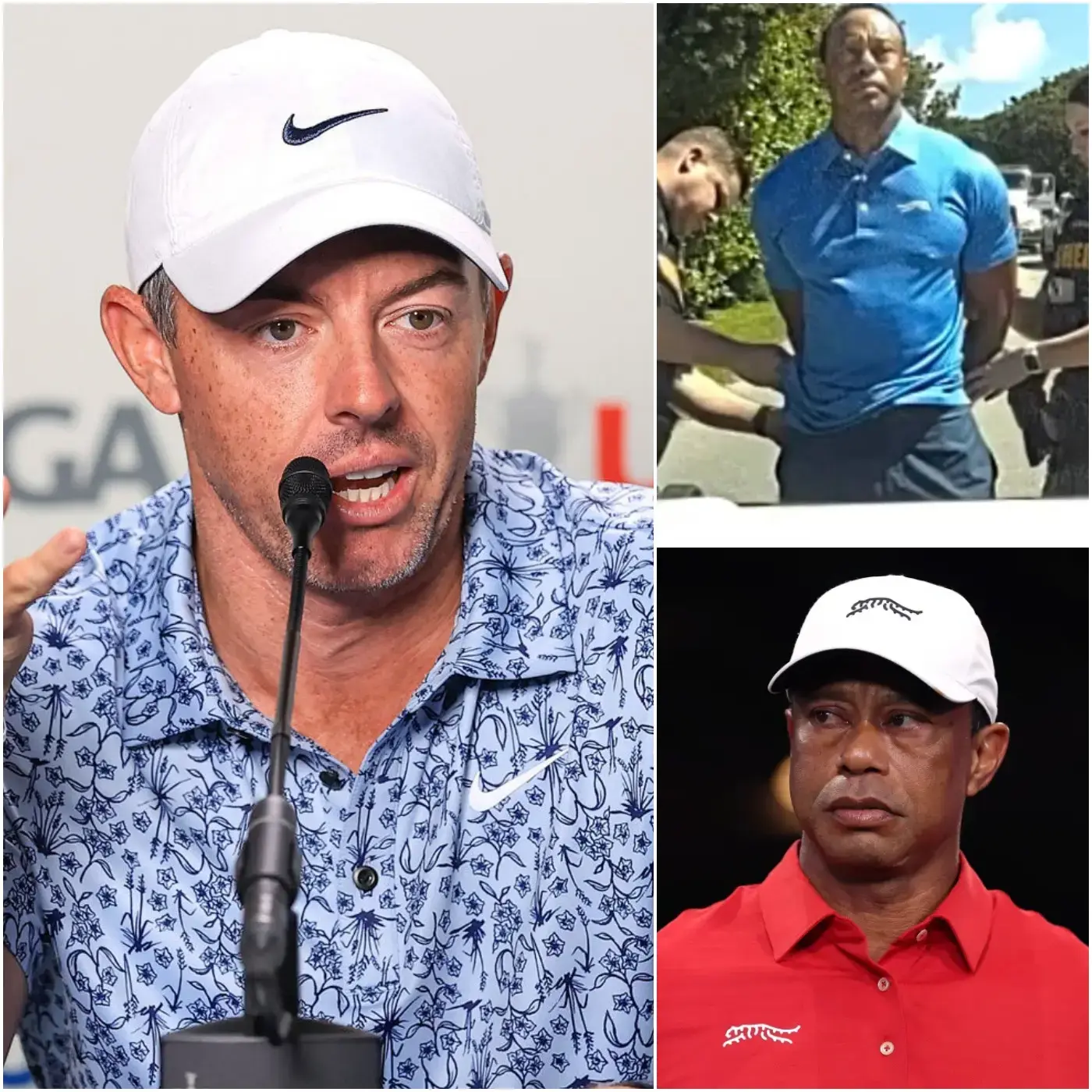 Cover Image for 🚨30MINUTES AGO: Rory McIlroy delivered a strong and direct 5-word message to Tiger Woods following the