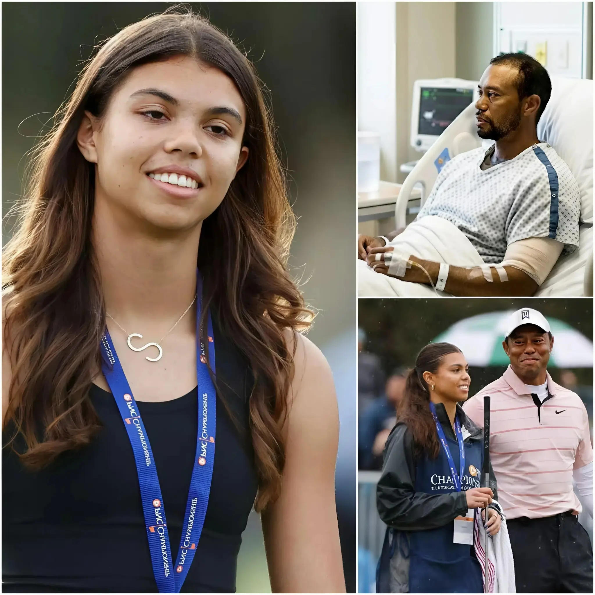 Cover Image for EMOTIONAL❤️ Sam Alexis Woods spoke out about her father Tiger Woods, holding back tears as she revealed he’s facing one of the hardest times of his life. Her heartfelt plea for love moved millions—and hours later, Tiger responded with 15 deeply touching words that stunned fans.