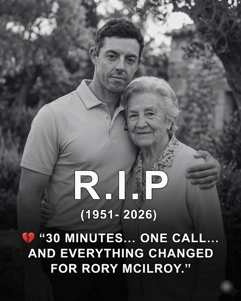 Cover Image for 💔HEARTBREAKING NEWS: Thirty minutes ago, Rory McIlroy’s family confirmed heartbreaking news — his beloved grandmother has passed away… Rory himself has confirmed this information…👇👇