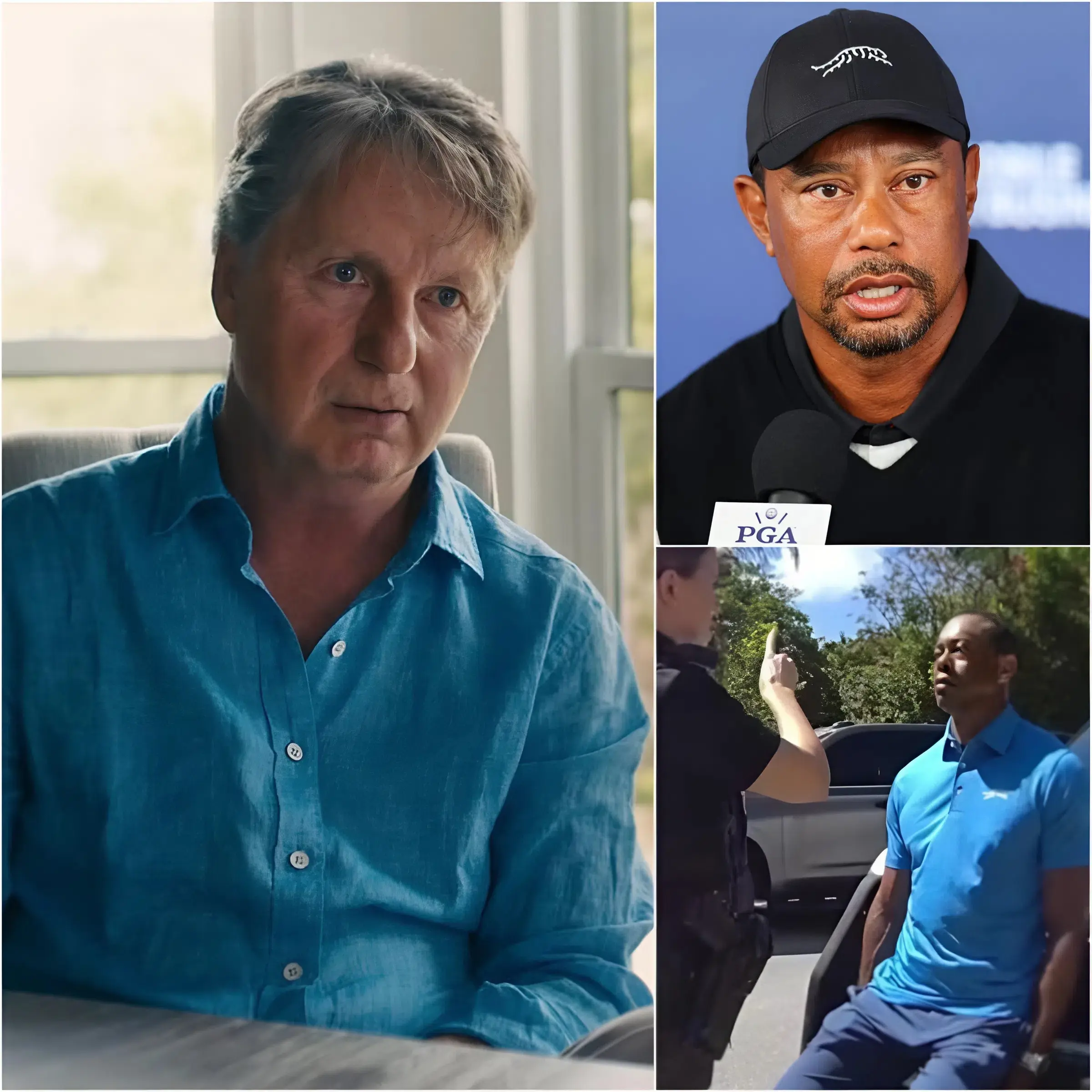Cover Image for 🔥 SHOCKING CLASH: Brandel Chamblee BLASTS Tiger Woods OVER DUI SCANDAL, CALLS FOR RETIREMENT — WOODS FIRES BACK WITH 15-WORD REPLY AS PGA Tour & Golf Channel STEP IN URGING RESPONSIBILITY
