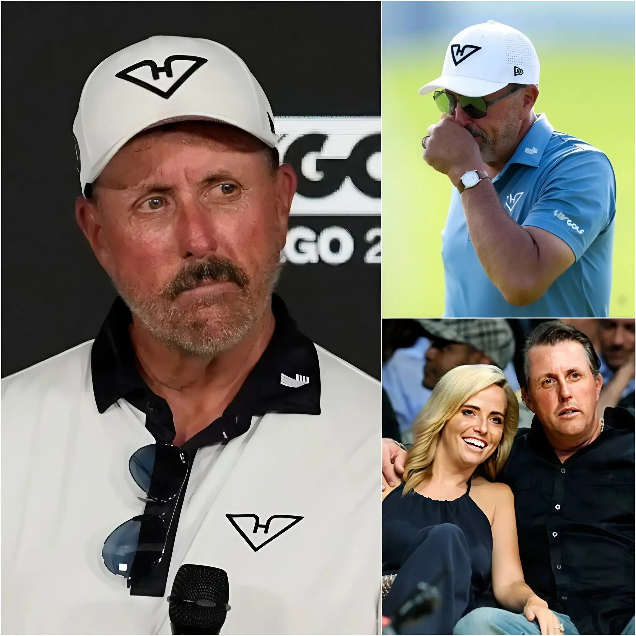 Cover Image for 10 minutes ago, Phil Mickelson made a shocking announcement, revealing his sudden withdrawal from the 2026 Masters, leaving fans in complete shock. Shortly after, his wife, Amy Mickelson, opened up about the real reason behind his decision, revealing concerning details about his health.