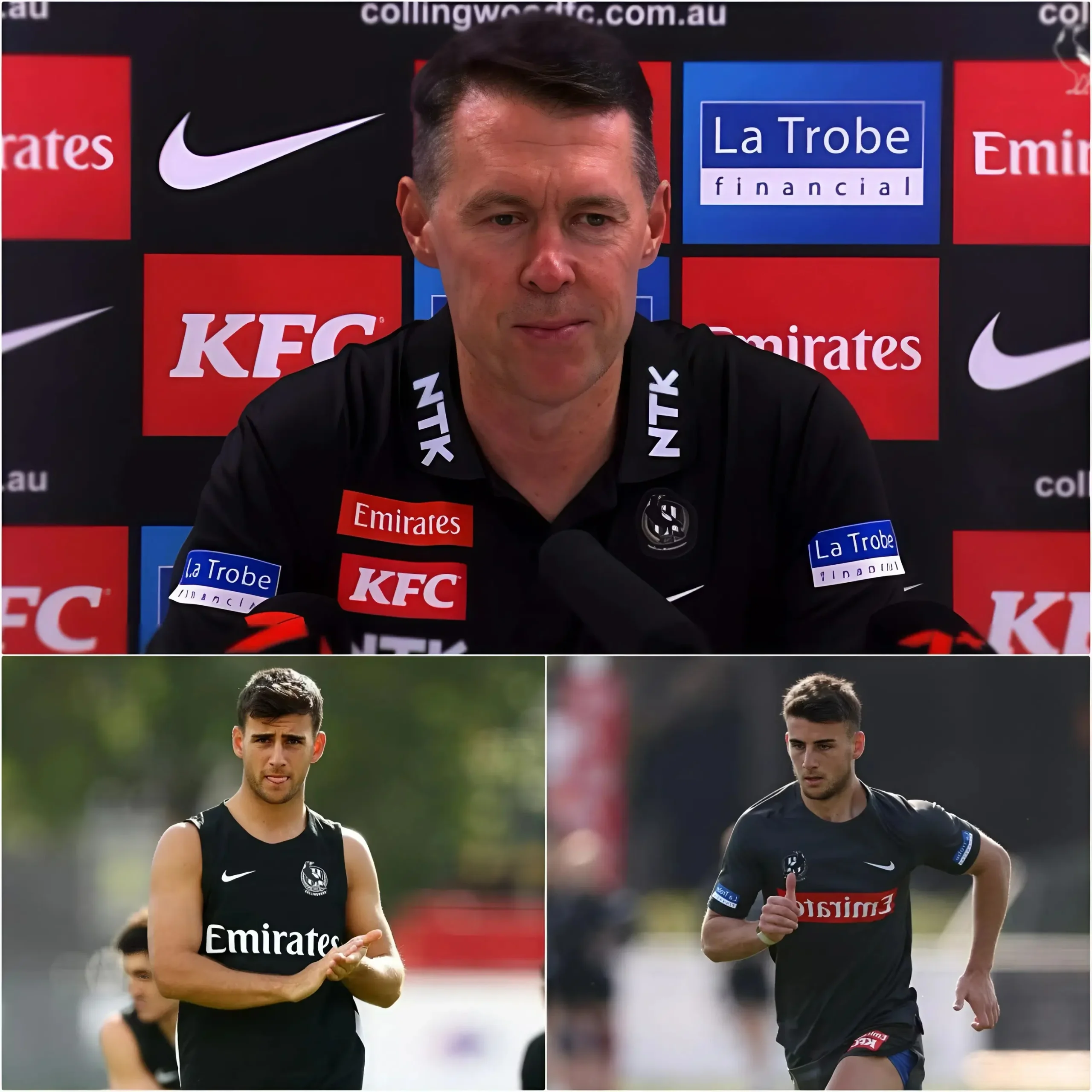Cover Image for LATEST NEWS: Head coach Craig McRae has worried fans and prompted prayers as he announced the latest health condition of player Nick Daicos, who is currently… READ MORE BELOW 👇👇