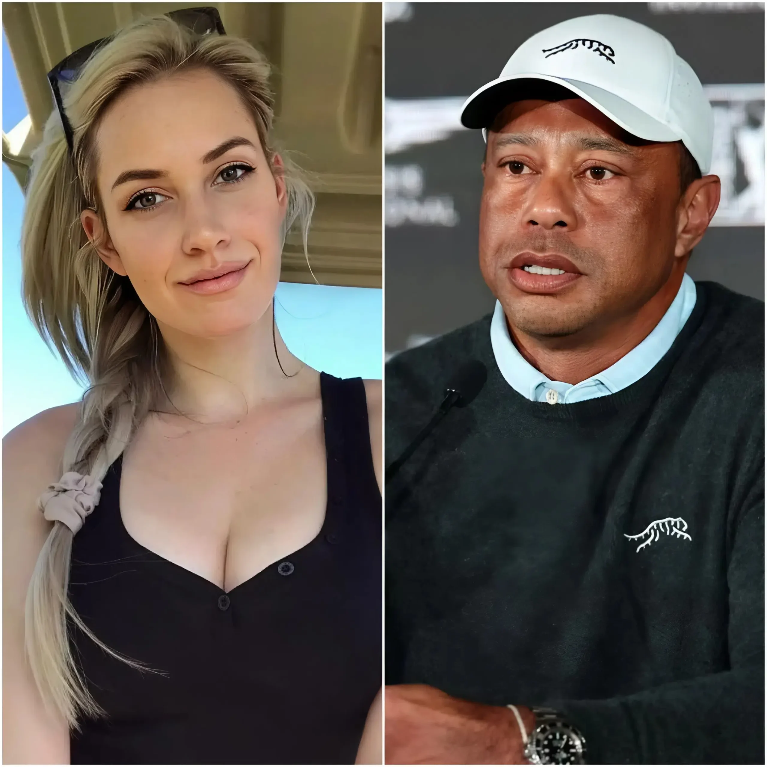 Cover Image for 🚨 BREAKING NEWS: Five minutes ago, Tiger Woods unexpectedly posted an emotional message after officially retiring from his illustrious golf career 🏌️‍♂️. But that’s not all: he also publicly confirmed his romantic relationship with Paige Spiranac, causing a stir and sparking widespread debate. See details below 👇👇