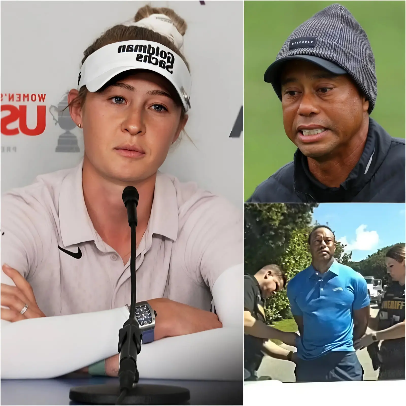 Cover Image for 🔴🔴“Why would anyone treat a 50-year-old golfer like that? He’s still an American legend.” 🔴 Nelly Korda stepped up in defense of golf legend Tiger Woods, delivering a powerful and emotional statement that shook the golf world. “Enough of the constant criticism and judgment. What’s happening to Tiger right now is utterly unfair and heartbreaking.