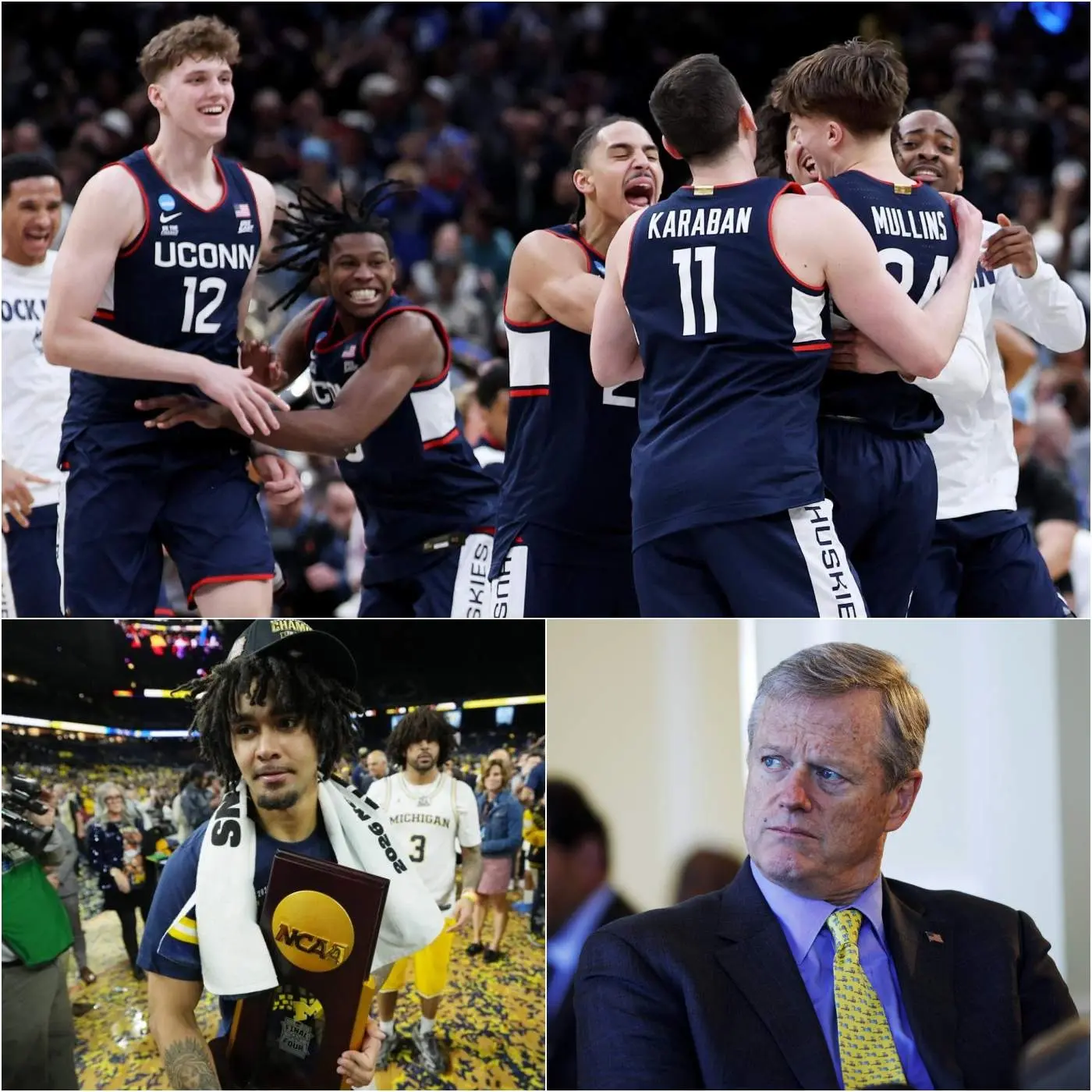 Cover Image for BREAKING NEWS: After one day of emergency investigation, the organizers of the 2026 NCAA Menâs Basketball Championship have officially announced the results of the probe into the controversial National Championship game between the Michigan Wolverines and the UConn Huskies.