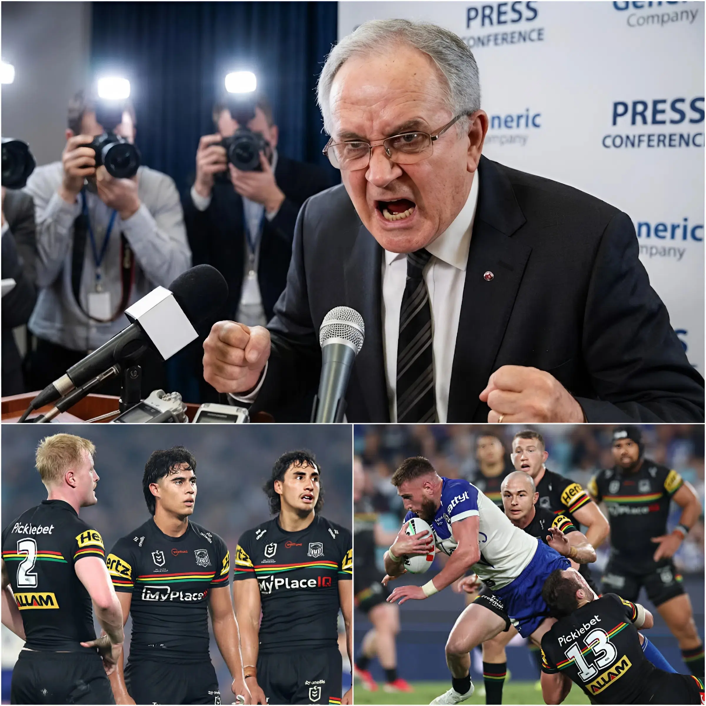 Cover Image for They disgraced the club, and I cannot accept such behavior on the field!” Following a crushing 32-16 loss to the Canterbury-Bankstown Bulldogs in Round 6 of the 2026 NRL,