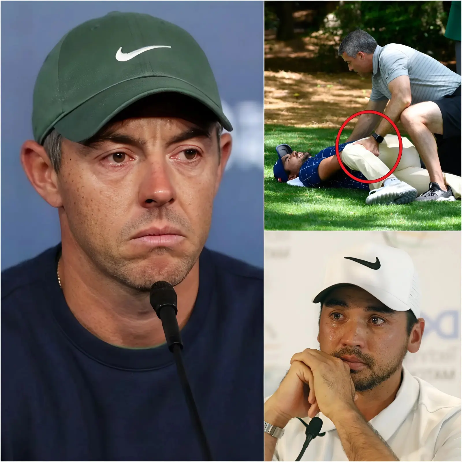 Cover Image for TEARS BEFORE THE 2026 MASTERS 😢 Rory McIlroy Breaks Down in Tears During Shocking Confession — “I don’t want to hide it anymore… Jason Day, please forgive me.” After a long period of silence and lack of response, Australian golfer Jason Day finally revealed his current devastating situation… 💔