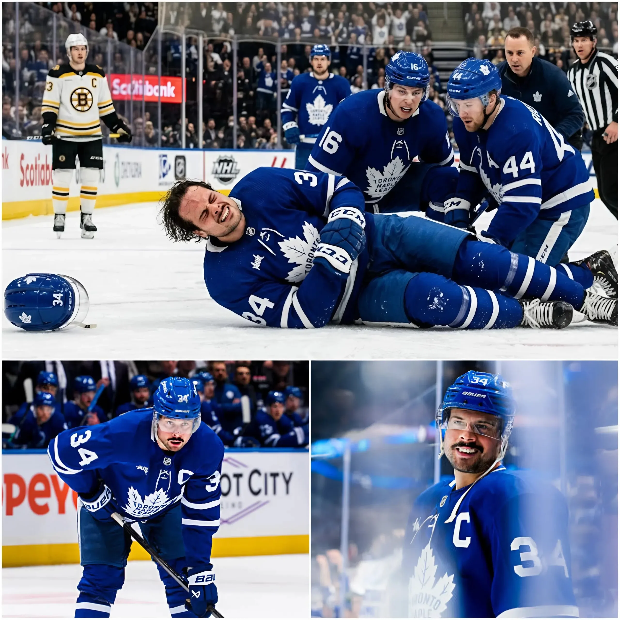 Cover Image for 🚨 NHL concussion: Auston Matthews suspected of “staging injury” to leave Toronto. A series of secret photos showed him appearing at a luxury resort in Utah just a few days after announcing the season off, accompanied by a mysterious beauty who resembled the Hollywood star’s ex. The incident caused controversy in the hockey community and raised doubts about a pre-arranged “perfect scenario”.
