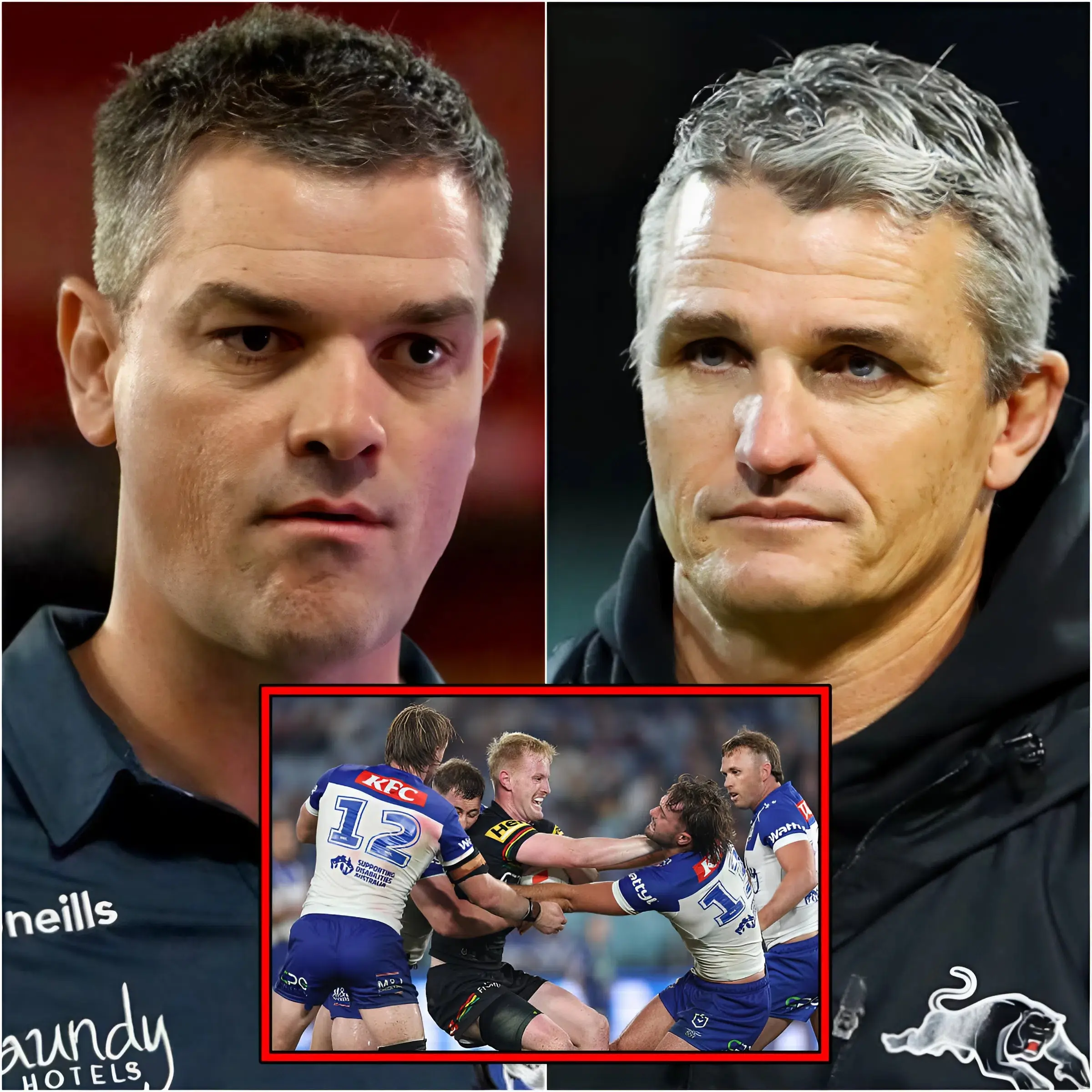 Cover Image for The final scoreline read Penrith Panthers 16 – Canterbury-Bankstown Bulldogs 32, yet the biggest spectacle came after the final whistle — when tensions boiled over inside the press room.