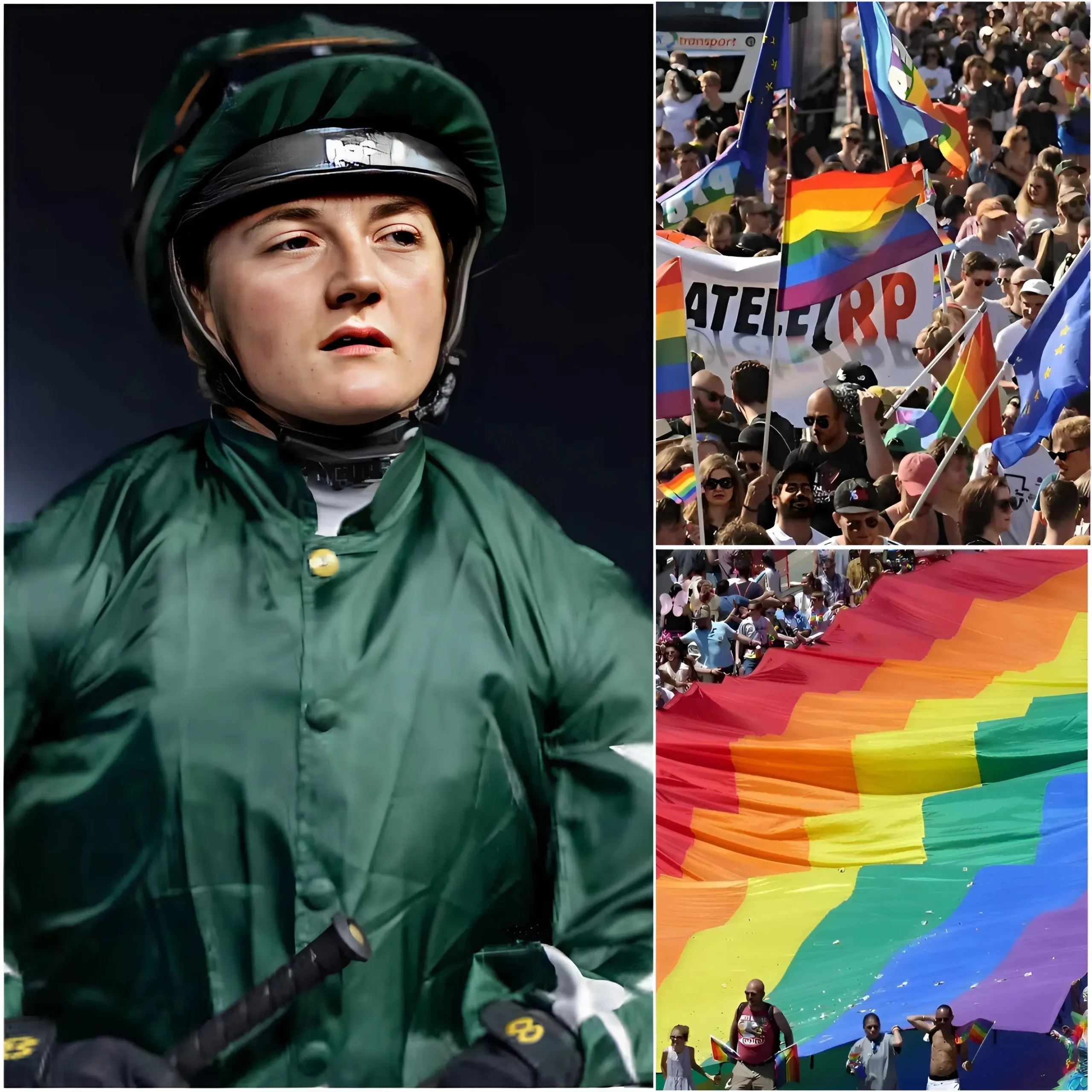 Cover Image for 🚨 BREAKING NEWS: Hollie Doyle has publicly refused to wear an LGBT rainbow armband at upcoming major competitions. The UK’s leading female jockey declared: “Horse racing should focus on skill, winning, and sportsmanship—rather than becoming a platform for political activism or the expression of personal views.”