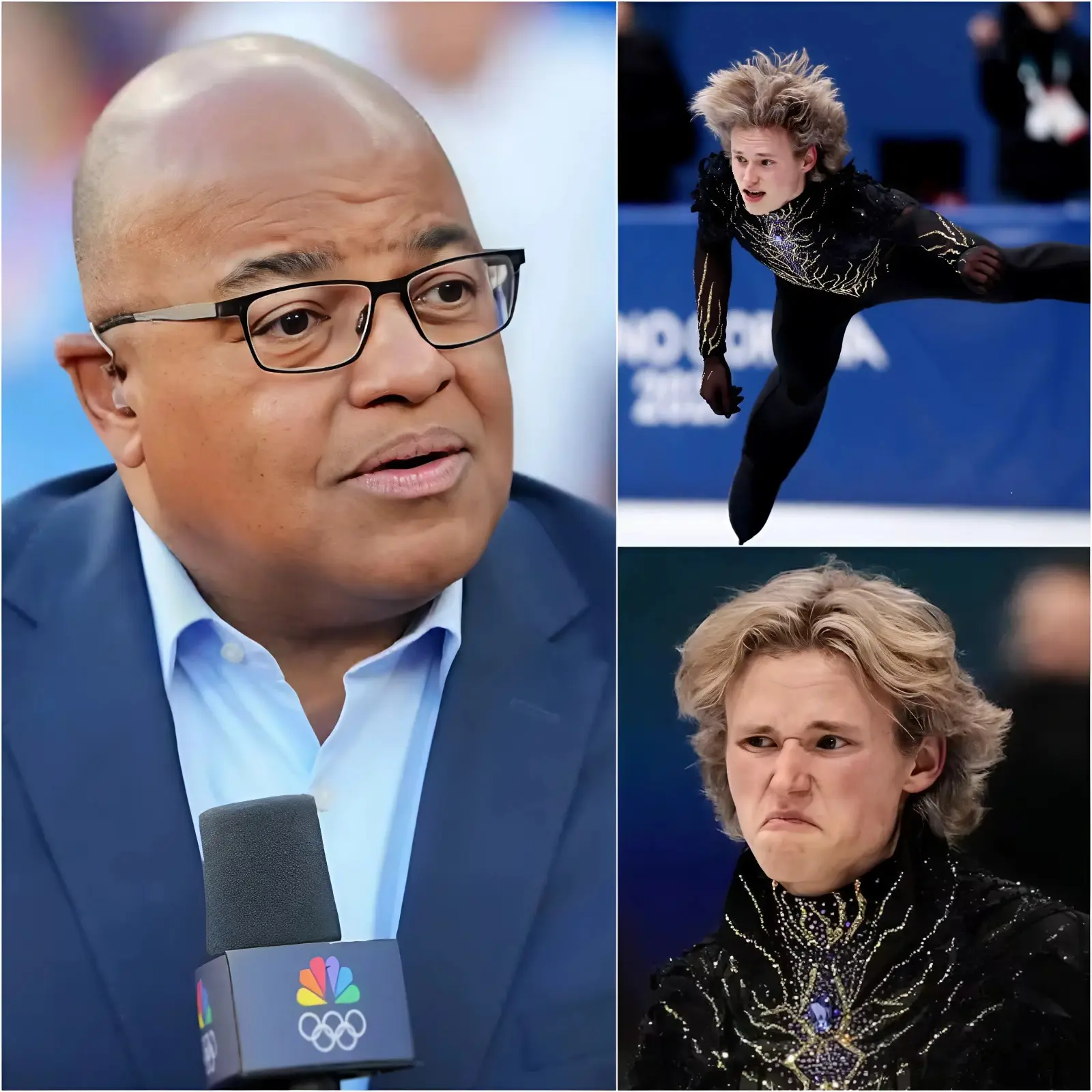 Cover Image for 🚨 “Honestly, enough is enough. What’s happening to Ilia Malinin right now is an absolute disgrace and completely unacceptable.” Renowned commentator Mike Tirico spoke out, publicly defending Malinin with a blunt and uncompromising statement that sent shockwaves across the entire sports world.