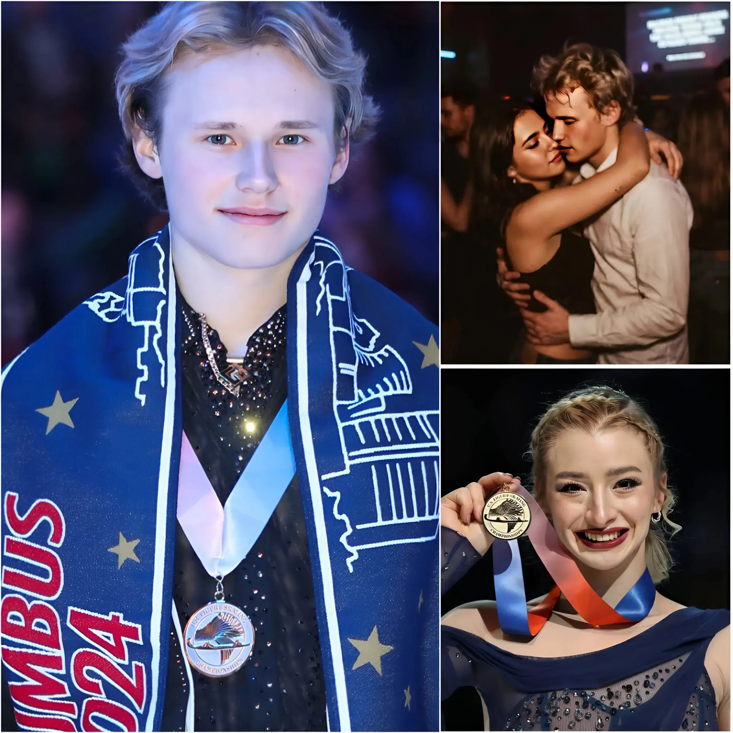 Cover Image for 🚨SHOCKING NEWS: The hottest TV drama of the 2026 Olympics: Ilia Malinin’s fleeting “kiss” clip is setting Instagram ablaze! After a leaked video showed Ilia dancing intimately with a girl in a Milan nightclub, many speculated it was her teammate Amber Glenn. Minutes later, Amber’s reaction post was EVEN MORE shocking 👇👇