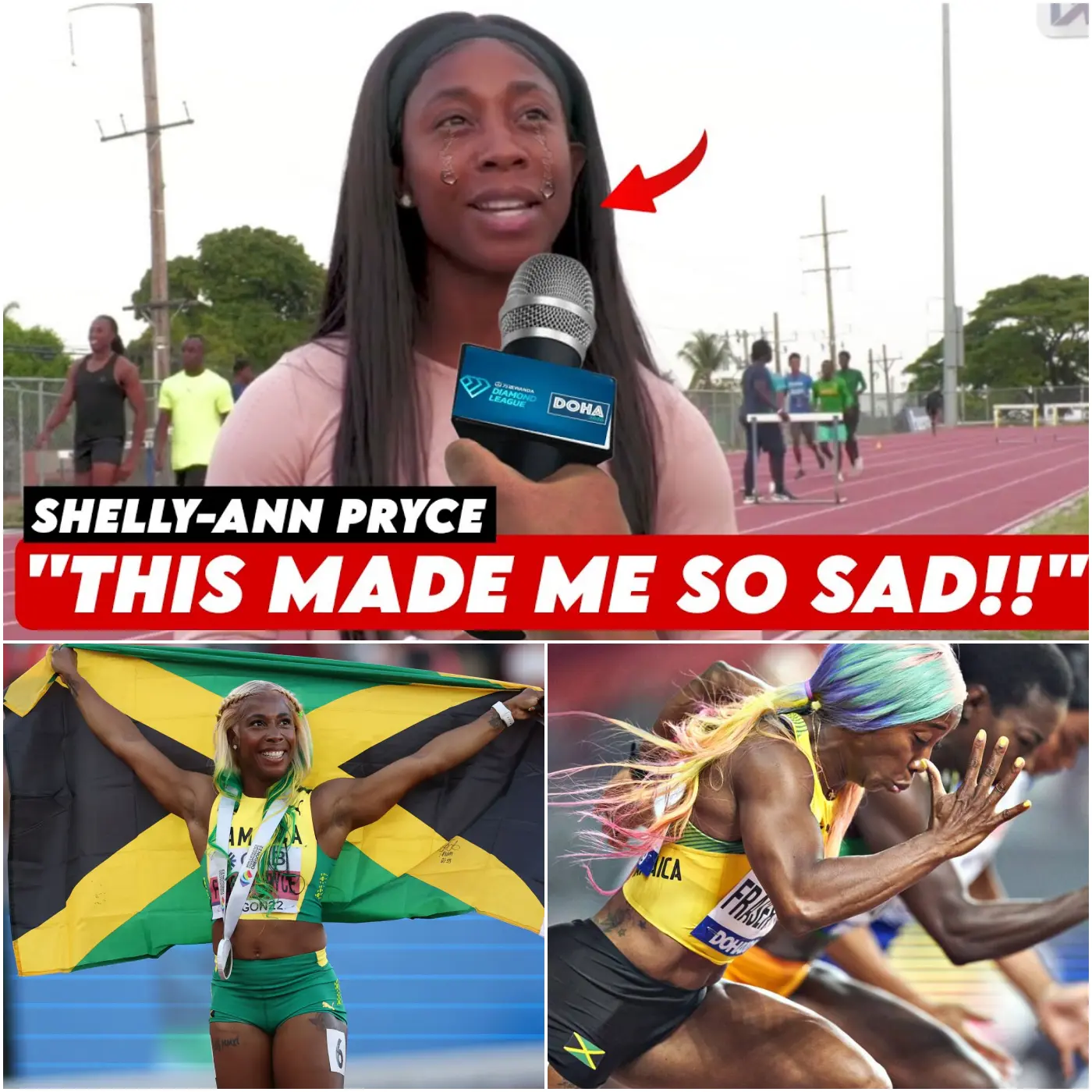 Cover Image for BREAKING NEWS: Speed Queen Shelly-Ann Fraser-Pryce Officially Announces Retirement – She Will No Longer Compete – The Reason Shocks Fans!
