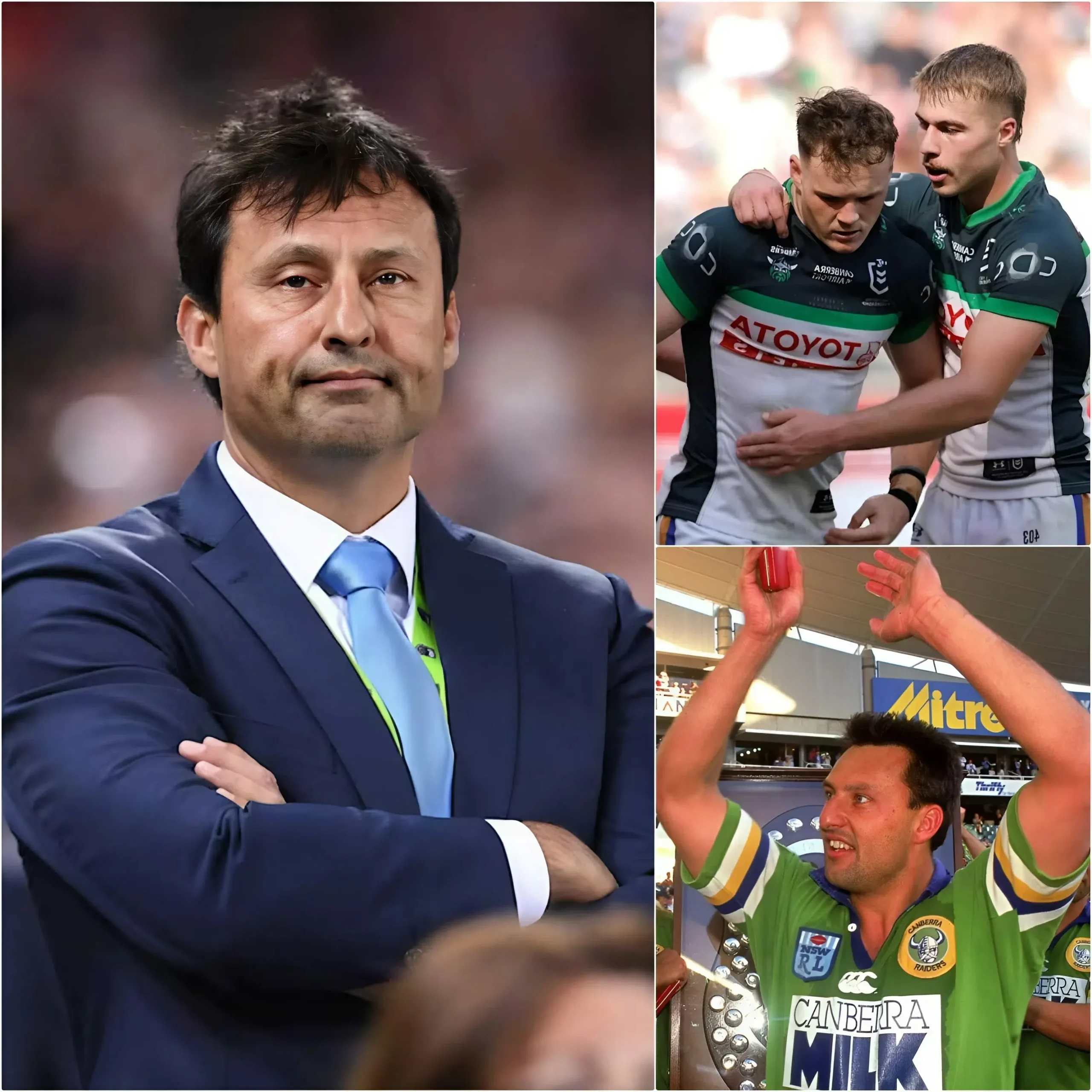 Cover Image for BREAKING NEWS🛑: The legend Laurie Daley of the Canberra Raiders surprised fans by saying, “If the Canberra Raiders want to avoid falling into the bottom ranks, they need to put him on the field. You can’t leave such a talented young player on the bench and let him play so little.