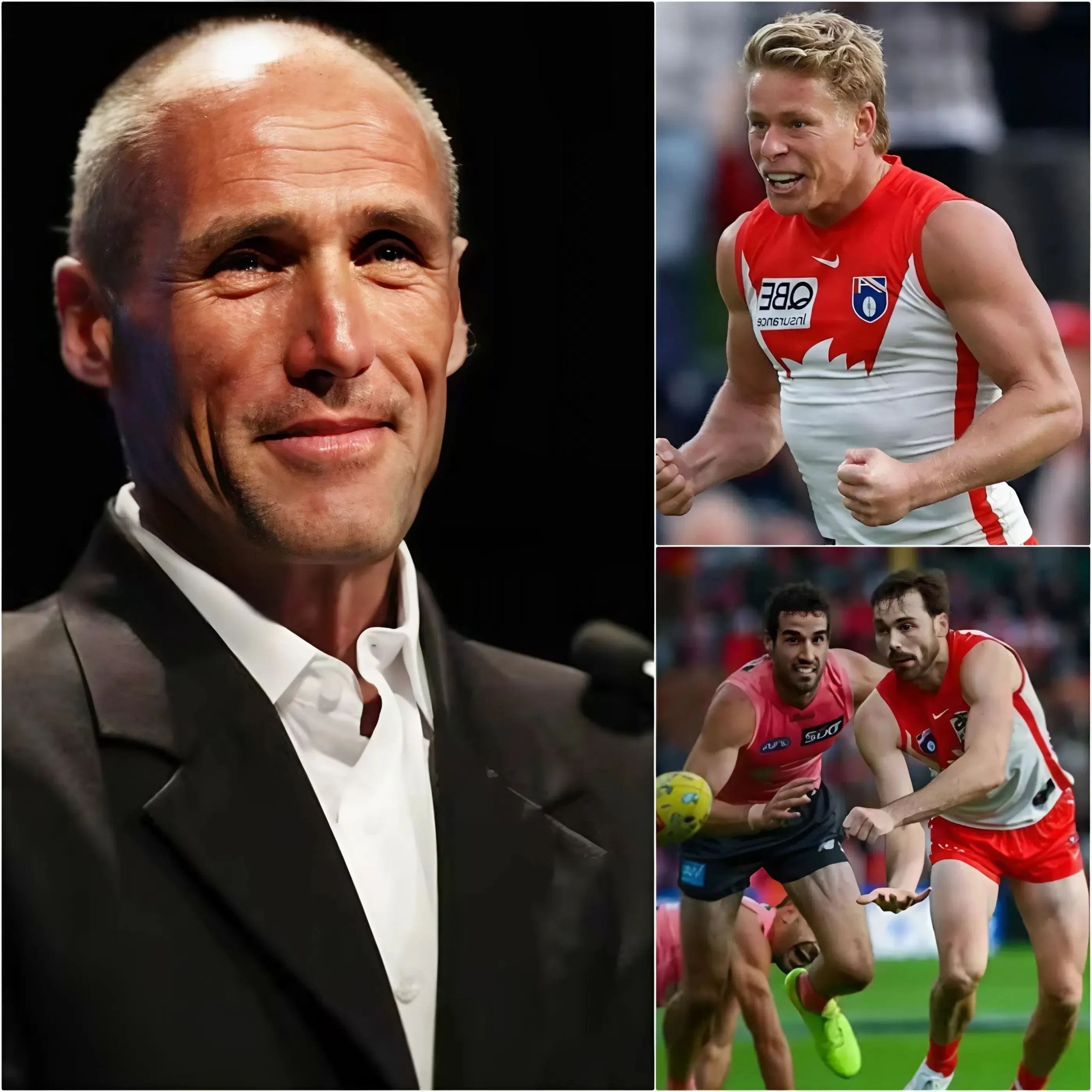 Cover Image for LATEST NEWS: The legend Tony Lockett of the Sydney Swans surprised fans by saying, “If the Sydney Swans want to win the championship, they need to put him on the field.