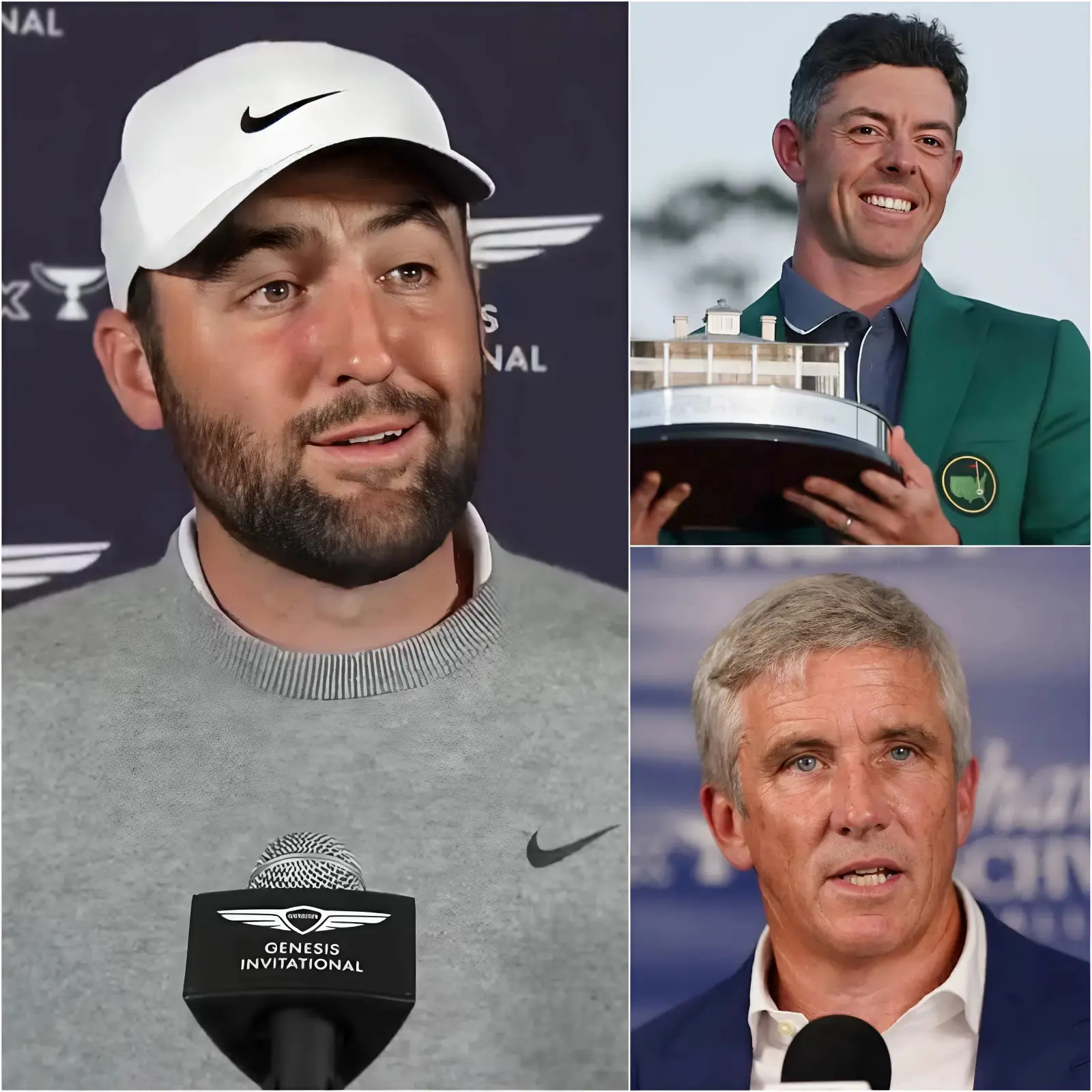 Cover Image for 🔥 “IF THEY WANT RORY MCILROY TO WIN AT ALL COSTS, JUST HAND HIM THE TROPHY AND STOP MAKING US PLAY THESE MEANINGLESS MATCHES,” Scottie Scheffler accused three officials of the 2026 Masters Tournament of cheating and deliberately ignoring every foul committed by Rory, giving him a clear unfair advantage. 👇