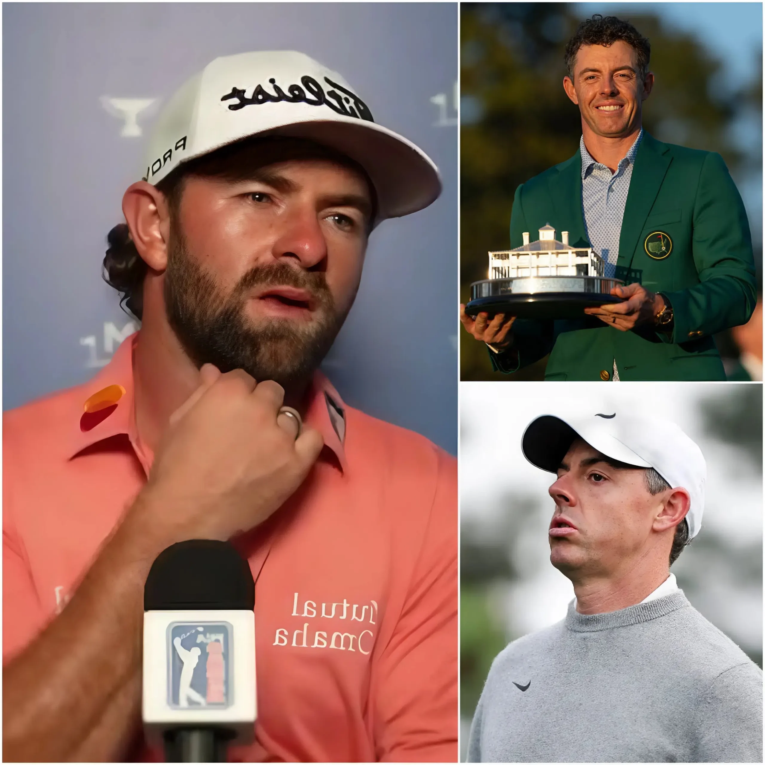 Cover Image for 🔴 SHOCKING: “I HAVE THE PROOF!” Cameron Young unexpectedly released a 15-second video that he claims is irrefutable evidence that Rory McIlroy secretly bribed the PGA Tour to win two consecutive championships—but the most shocking detail lies in the final moment of the video, causing a stir in the golf community. Watch the video below 👇