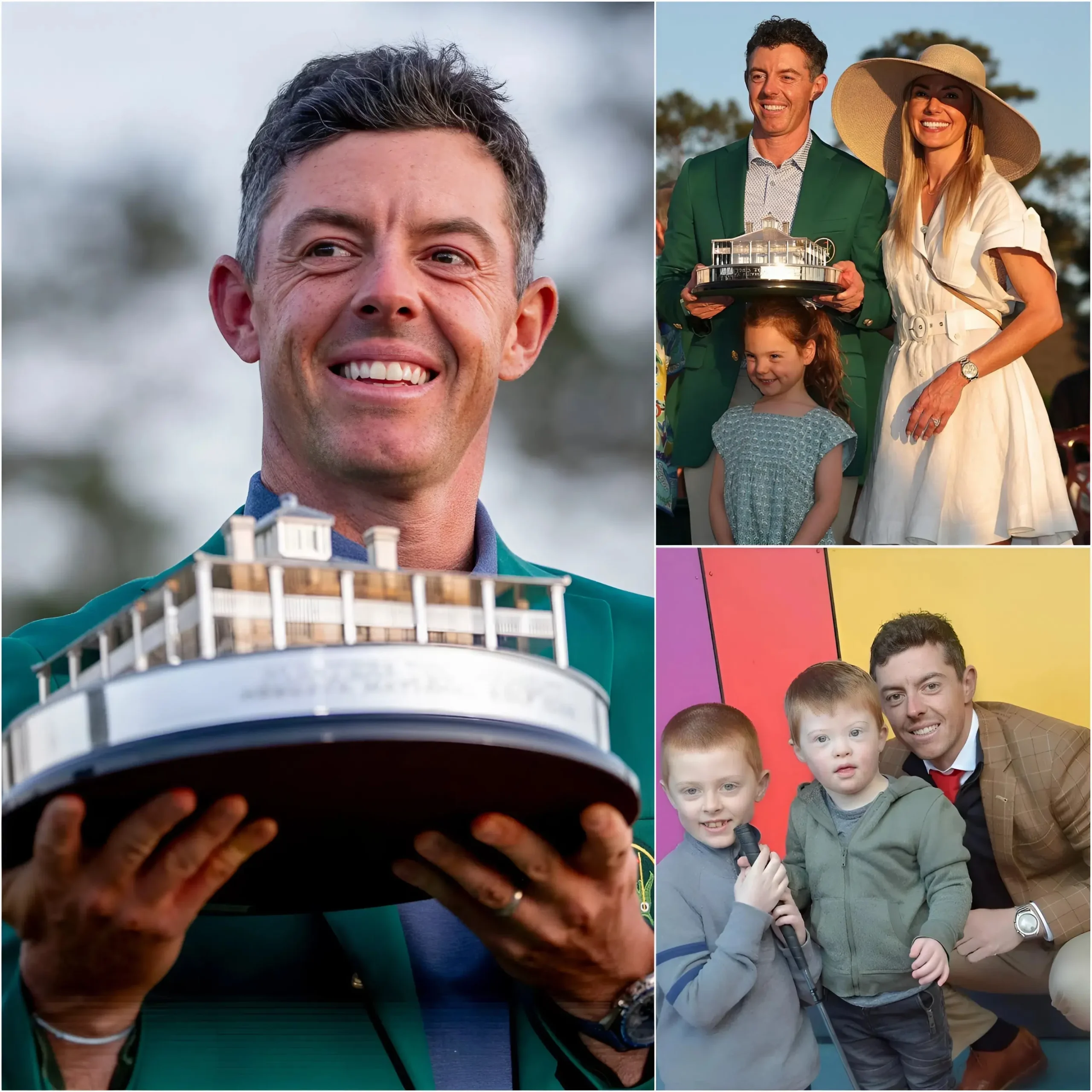 Cover Image for 💖 HEARTWARMING STORY: After his Masters triumph, Rory McIlroy made an incredible gesture by donating his entire $4.5 million prize to charity, honoring a deeply personal wish from his wife 🥹💔