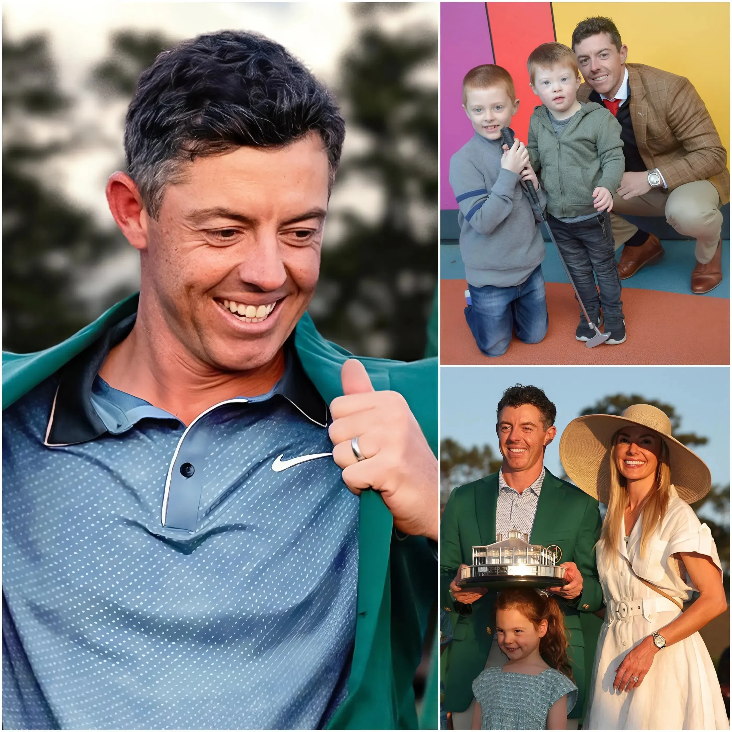 Cover Image for ❤️ EMOTIONAL NEWS: Right after his deeply moving victory at The Masters, Rory McIlroy not only impressed fans with his brilliance on the course but also touched millions of hearts with a profoundly humane gesture.