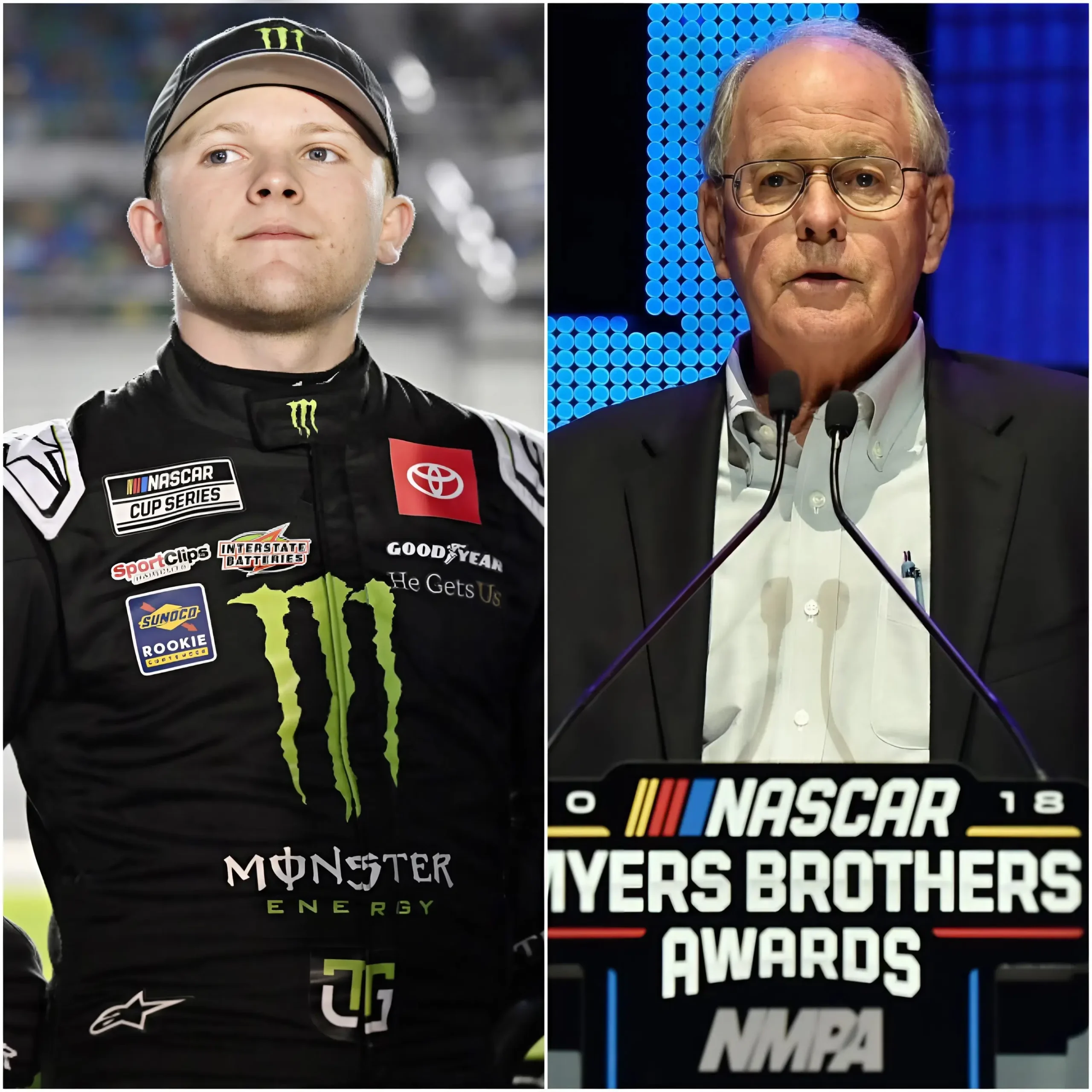 Cover Image for NASCAR CEO Jim France shocked everyone when he broke his silence, announcing that a formal request had been made to review Kyle Larson’s results after several drivers accused him of using doping before the race. France called for a doping test to restore fairness to the competition. The response from Kyle Larson left fellow drivers speechless, and fans were left in utter shock!😨