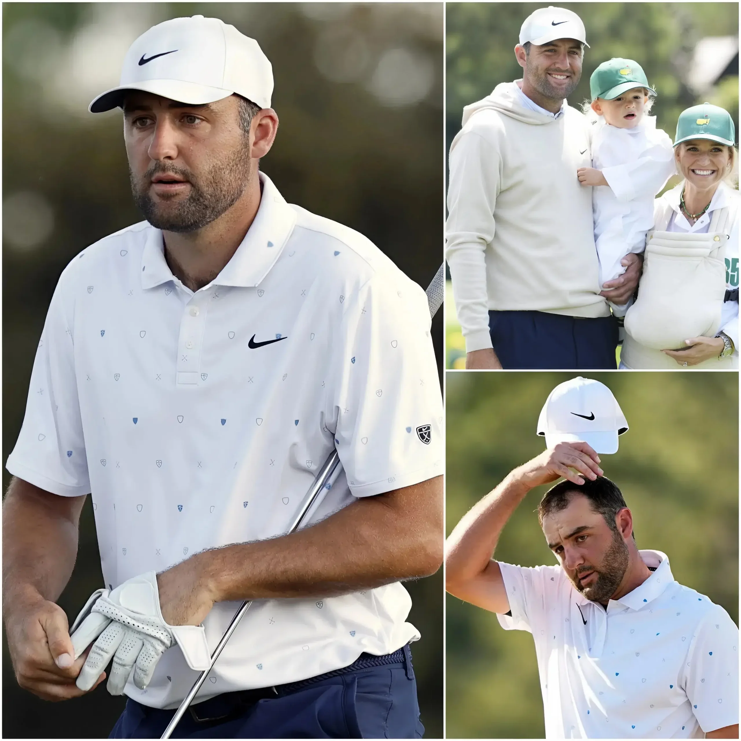 Cover Image for 15 MINUTES AGO: “We’re sorry, everyone” — the wife of Scottie Scheffler became emotional as she explained the reason behind her husband’s defeat, sparking sympathy among fans.