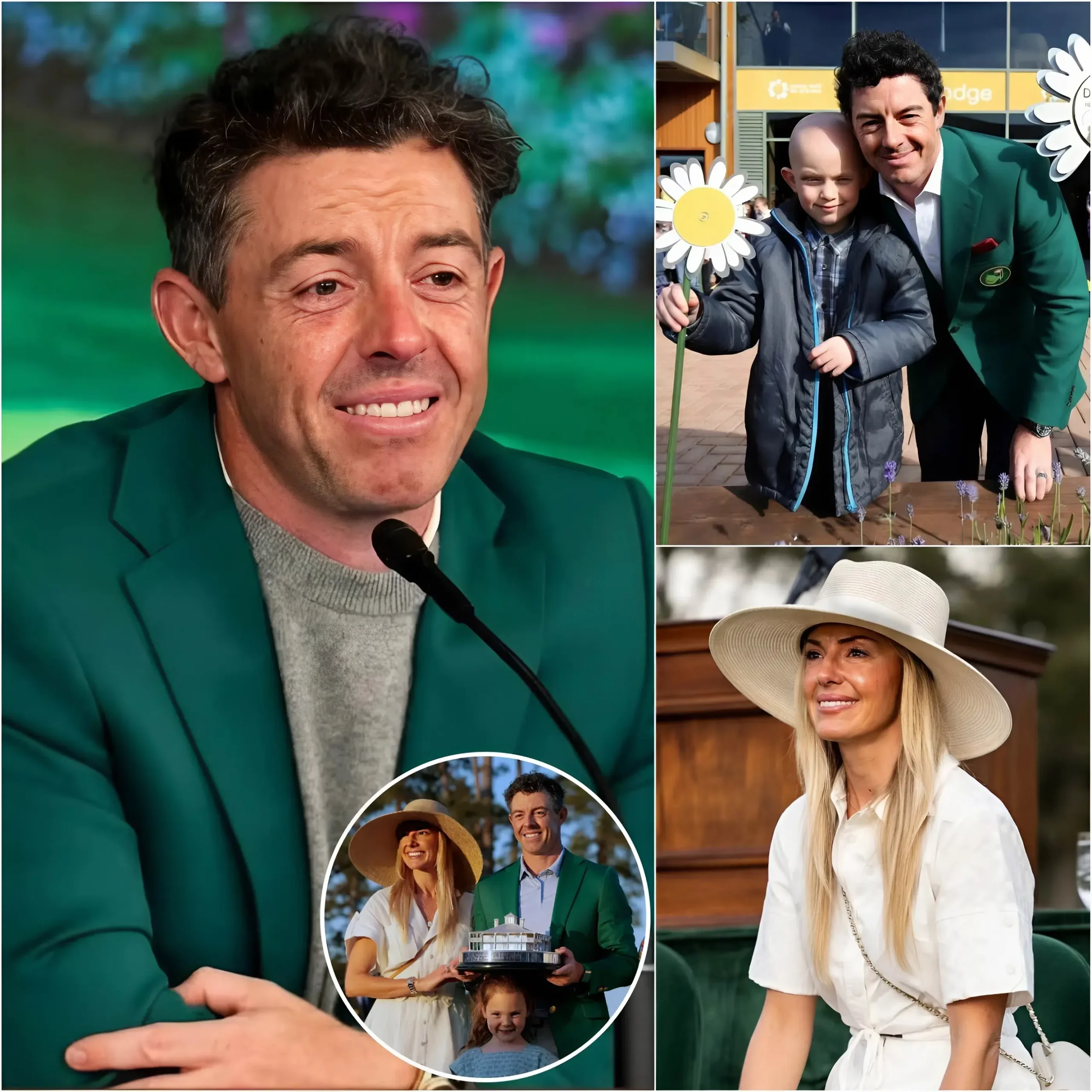 Cover Image for GOOD NEWS❤️ Rory McIlroy Donates Entire $4.5 Million Prize Money to Children’s Charity Mencap Immediately After Winning Second Consecutive Green Jacket at 2026 Masters