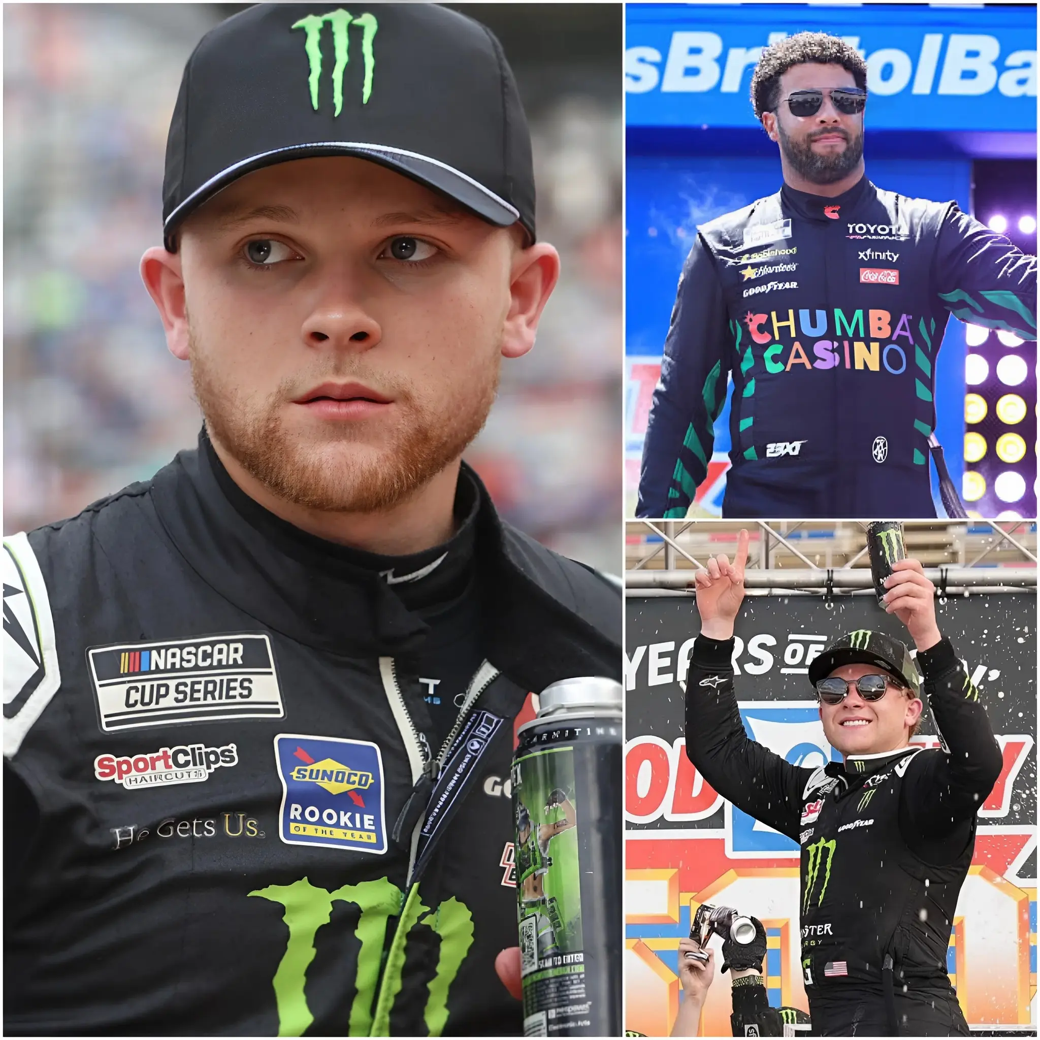 Cover Image for 🚨 “I DID NOTHING WRONG!” — Bubba Wallace sparked controversy after being fined $500,000 for allegedly threatening Ty Gibbs at Food City 500