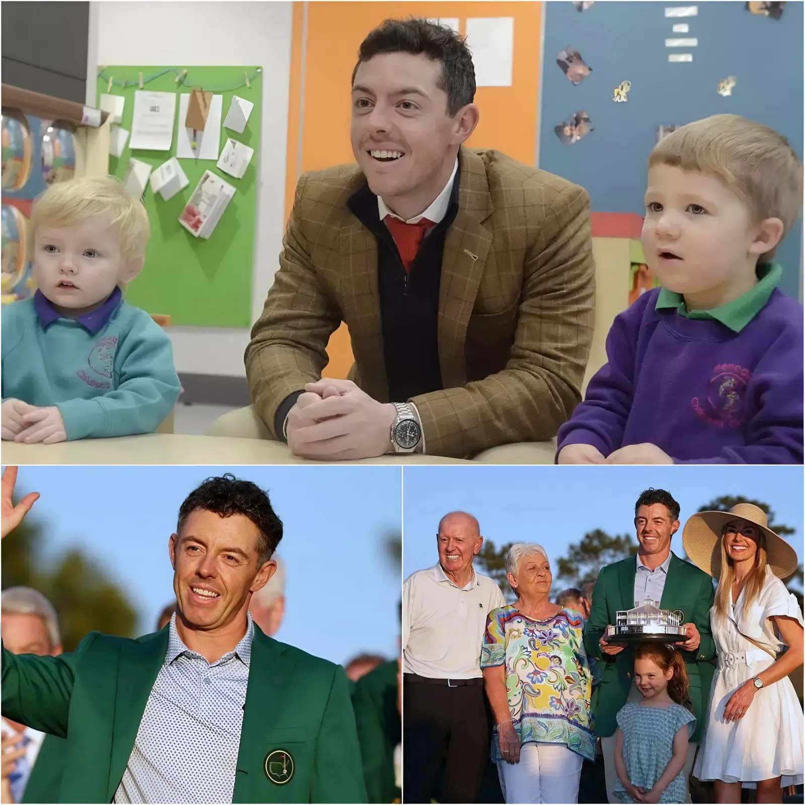 Cover Image for GOOD NEWS 🔴 In an extraordinary display of kindness, Rory McIlroy didn’t hesitate for even a second — immediately after claiming his second straight Green Jacket at Augusta National in the 2026 Masters, he donated his full $4.5 million prize money to the children’s charity Mencap, proving once again that he is a true legend both in golf and in life.