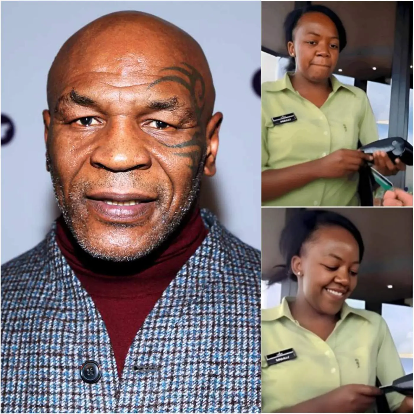 Cover Image for A Black waitress was fired for helping Mike Tyson at a quiet Brooklyn diner — but the next day, she received the shock of her life.
