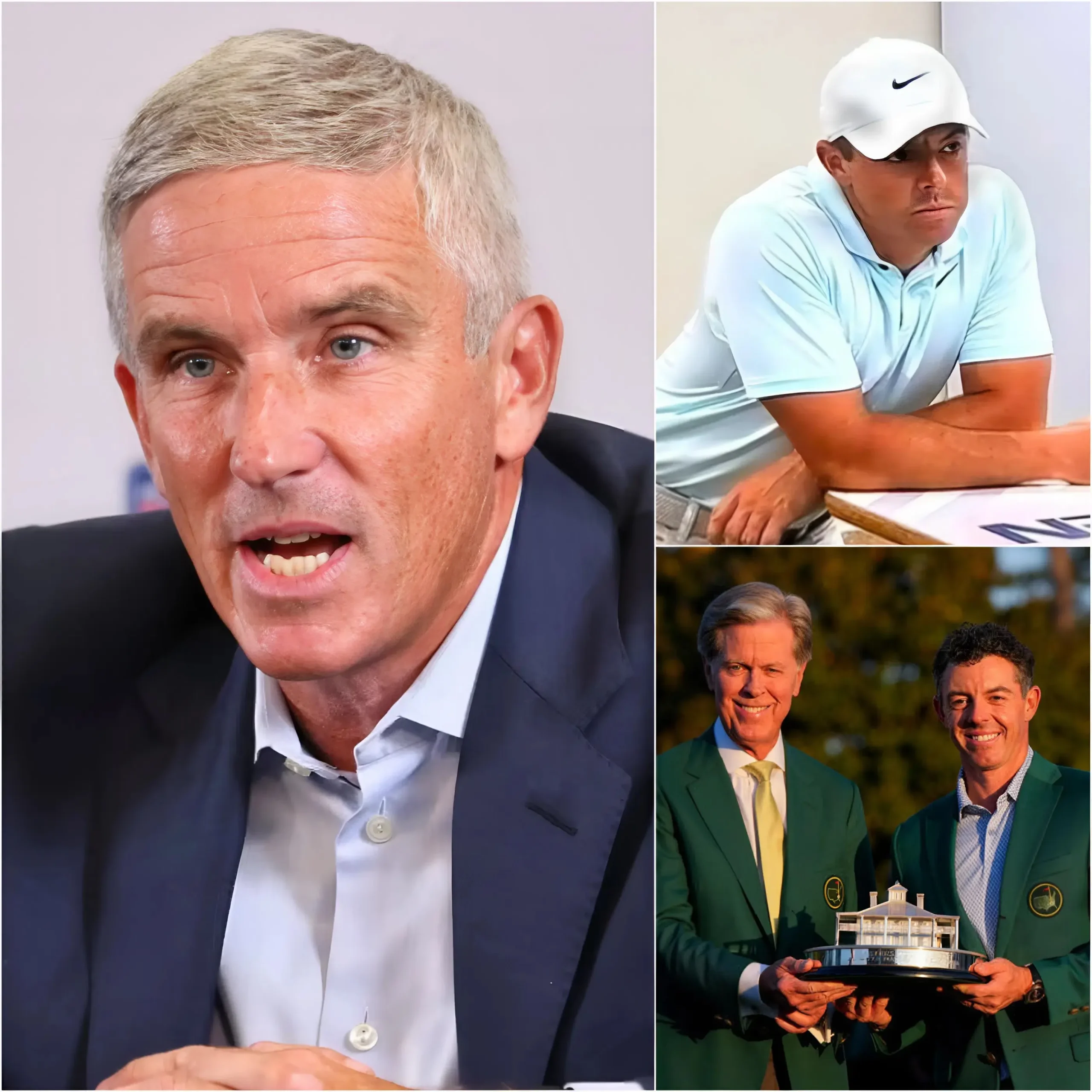 Cover Image for 🚨 JUST IN 🔴 The PGA Tour has officially responded! Tournament officials have now taken disciplinary measures against Rory McIlroy following claims that he breached swing and grip regulations during his 2026 Masters title defense.