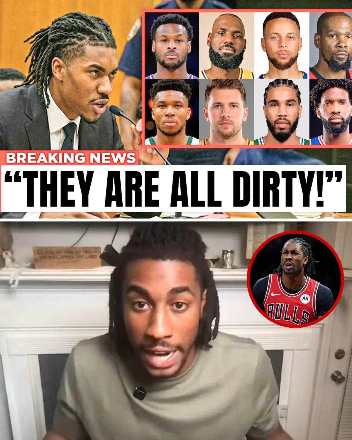 Cover Image for 🔥 SHOCKING: Jaden Ivey ignites a firestorm after sudden exit from the Chicago Bulls—goes LIVE to expose what he calls the NBA’s “blatant double standards,” directly calling out Anthony Edwards, Miles Bridges, Jaxson Hayes, and Kevin Porter Jr. as the controversy explodes across the league and reignites debates over fairness, faith, and selective punishment.