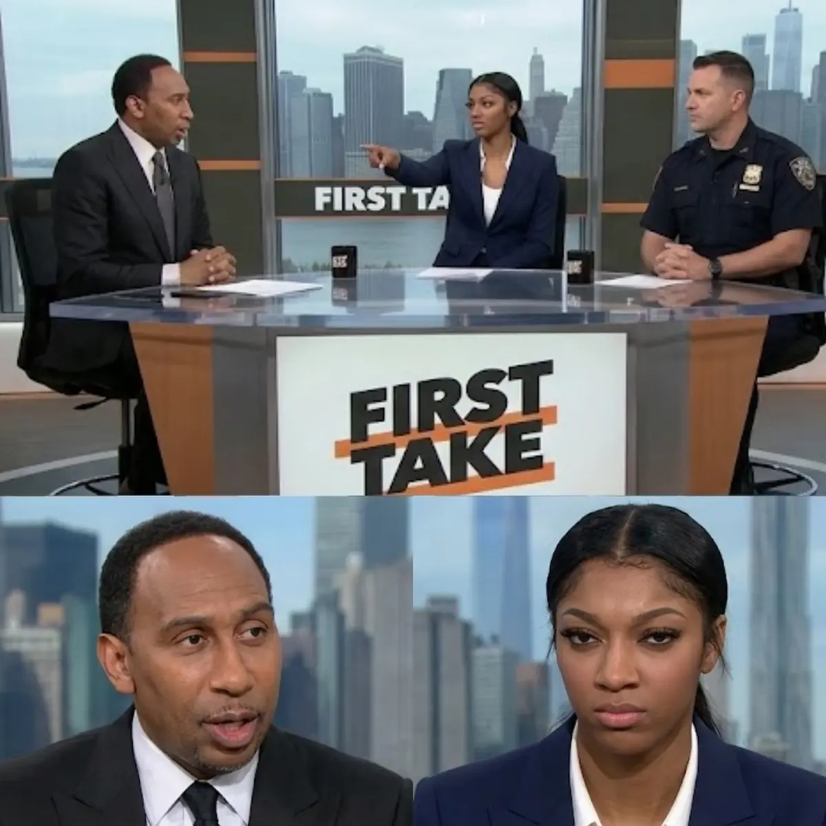 Cover Image for 🚨 ESPN SHOCKER: Angel Reese of the Chicago Sky Defiantly Walks Off First Take Set After Heated Live Confrontation