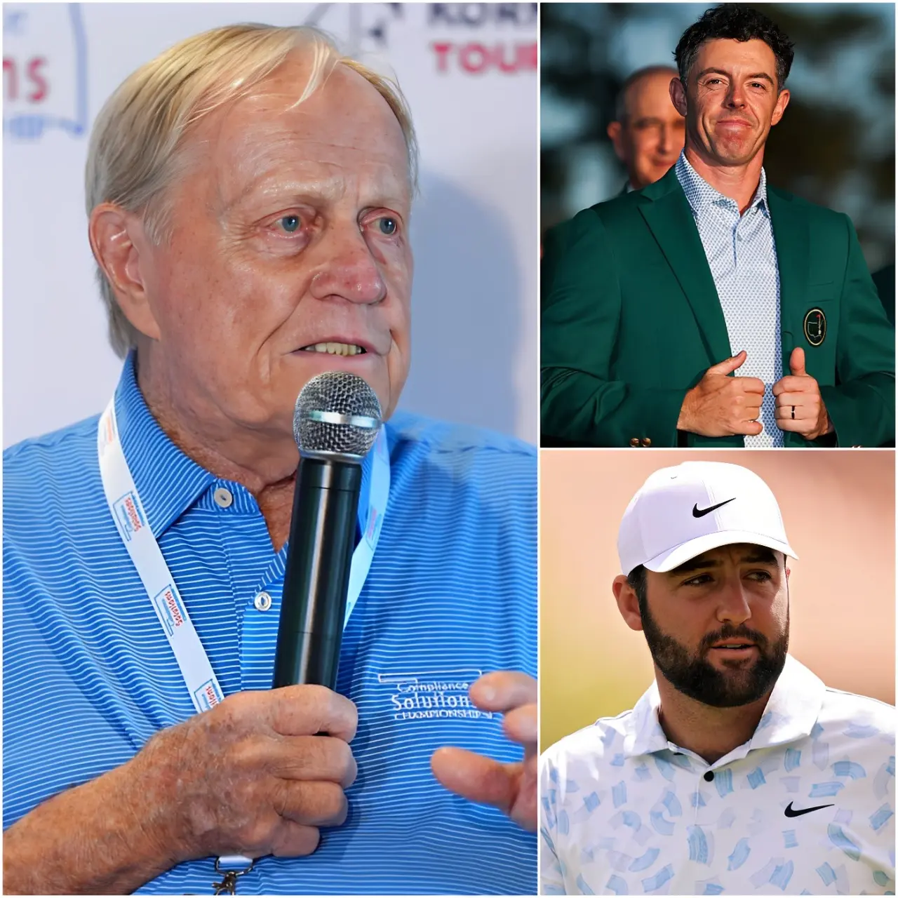 Cover Image for “I HAVE TO TELL THE TRUTH, NO MATTER HOW PAINFUL IT IS.”🔴 Jack Nicklaus stunned the golf world just minutes after Scottie Scheffler narrowly lost by one stroke to Rory McIlroy