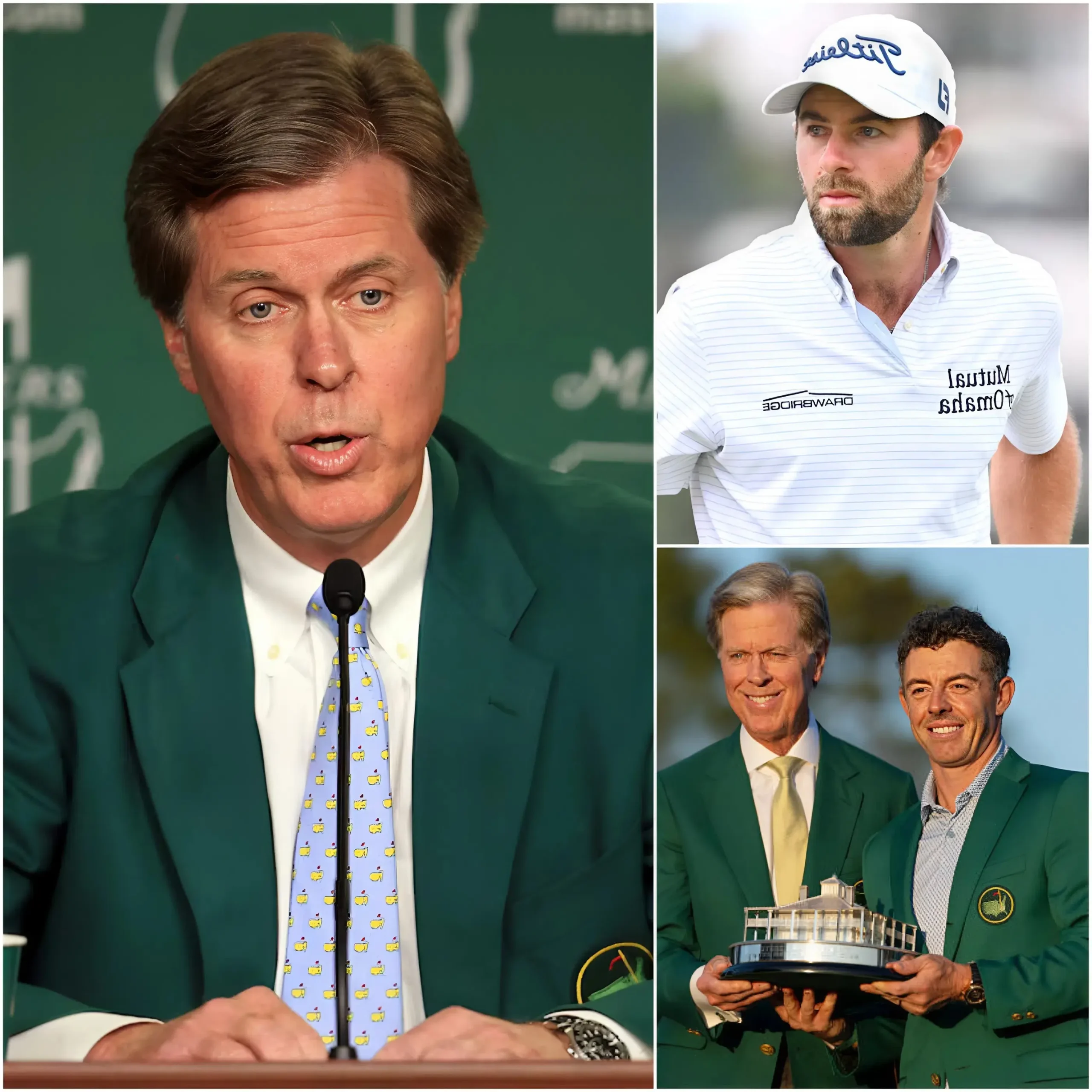 Cover Image for 🚨 OFFICIAL UPDATE — JUST IN: The organizing committee of the Masters Tournament 2026 released its final decision after a full investigation into cheating allegations during the final round between Rory McIlroy and Cameron Young.