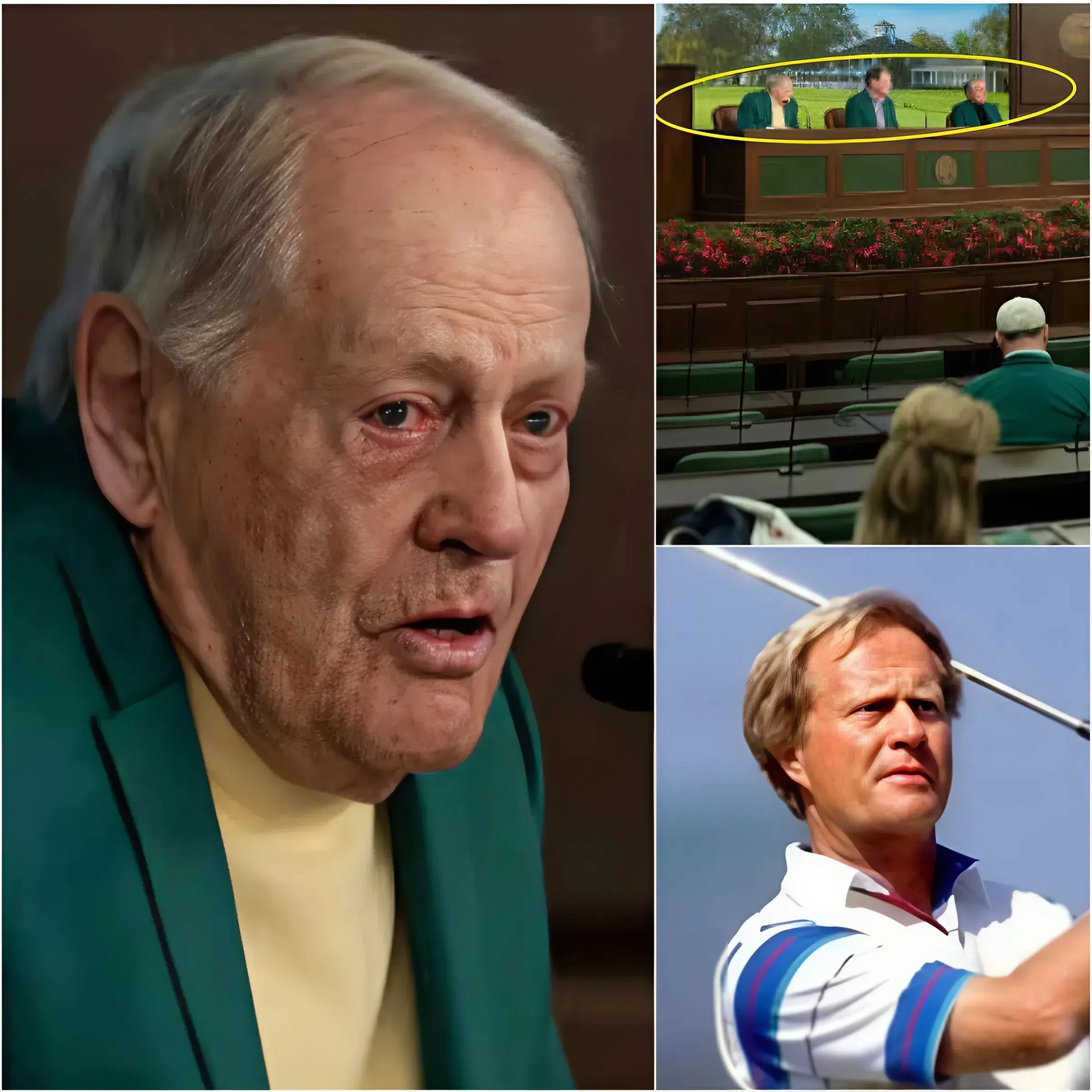Cover Image for 🚨At Age 86, Jack Nicklaus Shocks Golf World: “I Will No Longer Support The Masters. It’s Insane To Let A ‘Clown’ Turn The Masters Into A Joke” — Legendary Champion Blasts Cameron Young