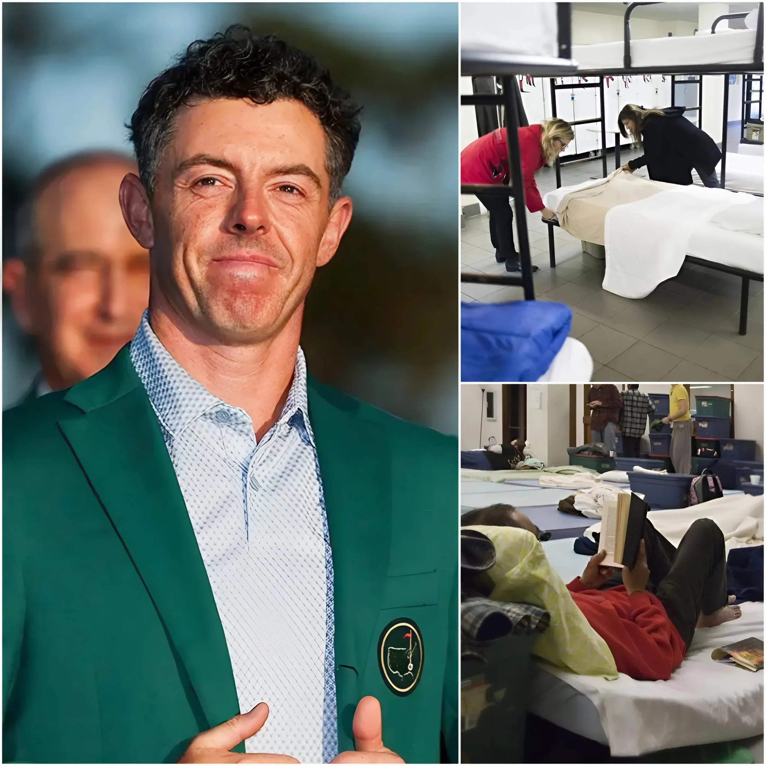 Cover Image for 🔥 BREAKING NEWS: Instead of spending on luxury cars or flashy investments, Rory McIlroy quietly dedicated $2 million to building a shelter for people experiencing homelessness.