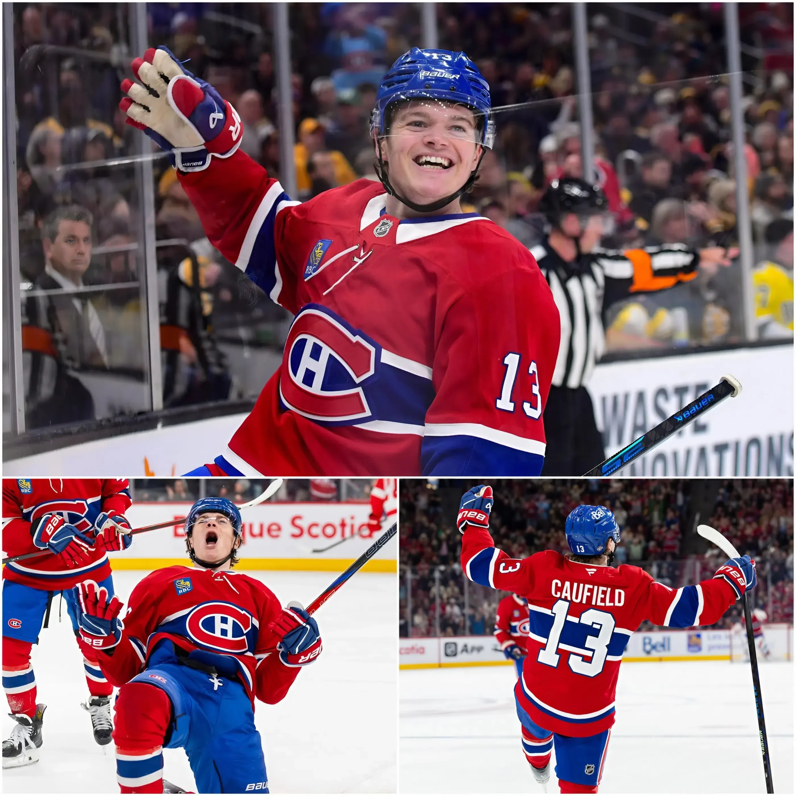 Cover Image for A historic earthquake in the NHL: Cole Caufield of the Montreal Canadiens has rewritten the record books after 36 years of waiting, reaching an unbelievable 50-goal milestone that few ever believed he could touch. But behind the spotlight and the headlines lies a stunning, almost unreal surge