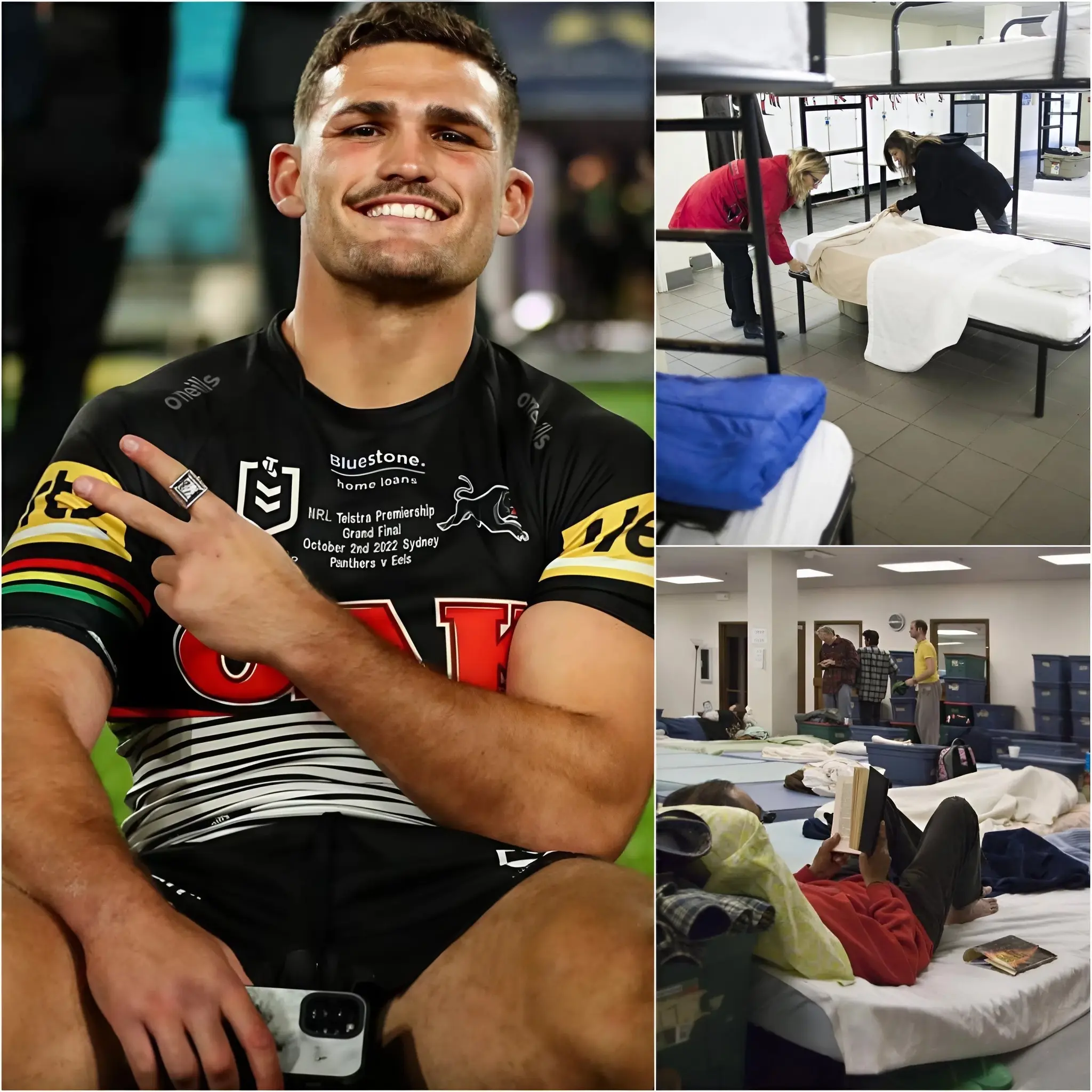 Cover Image for 🔥 BREAKING NEWS: Instead of splurging on luxury cars or high-profile investments, Nathan Cleary quietly committed $5 million to building a shelter for people experiencing homelessness.